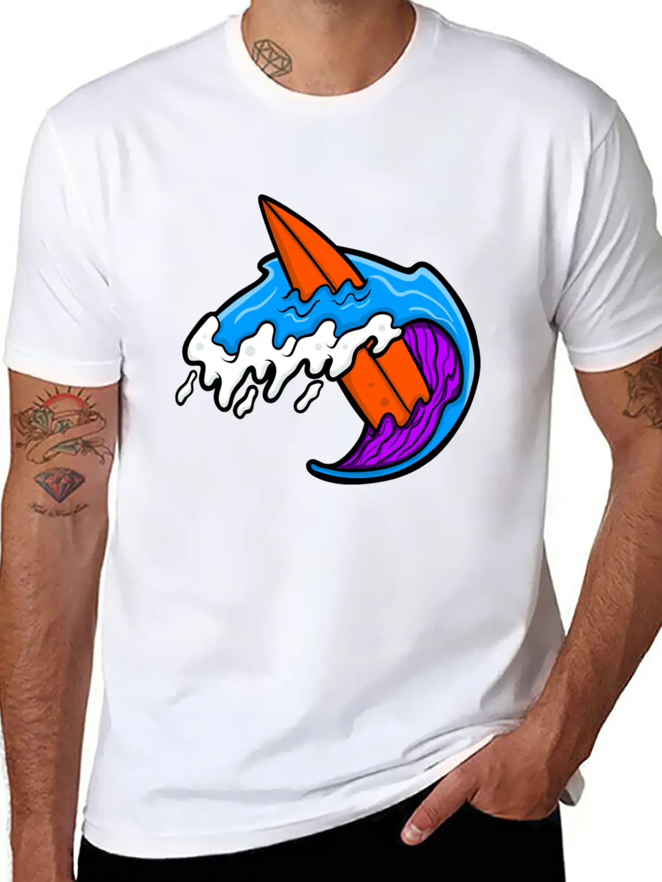 Surf Lovers Unisex Casual T-Shirt – Clean Design For Daily Comfort