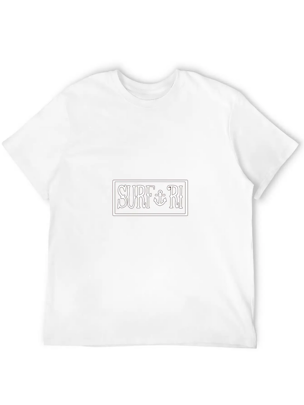 Surf Ri Classic (Black) Breathable Soft Cotton T-Shirt – Timeless Casual Look