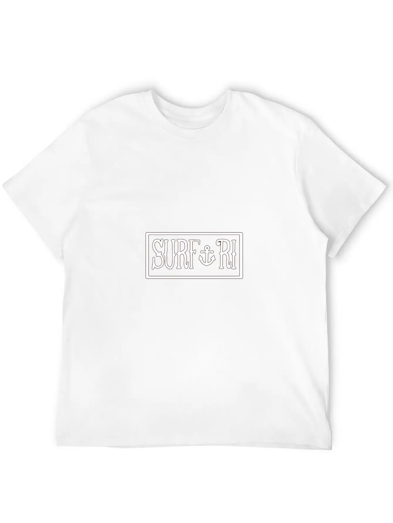 Surf Ri Classic (Black) Breathable Soft Cotton T-Shirt – Timeless Casual Look