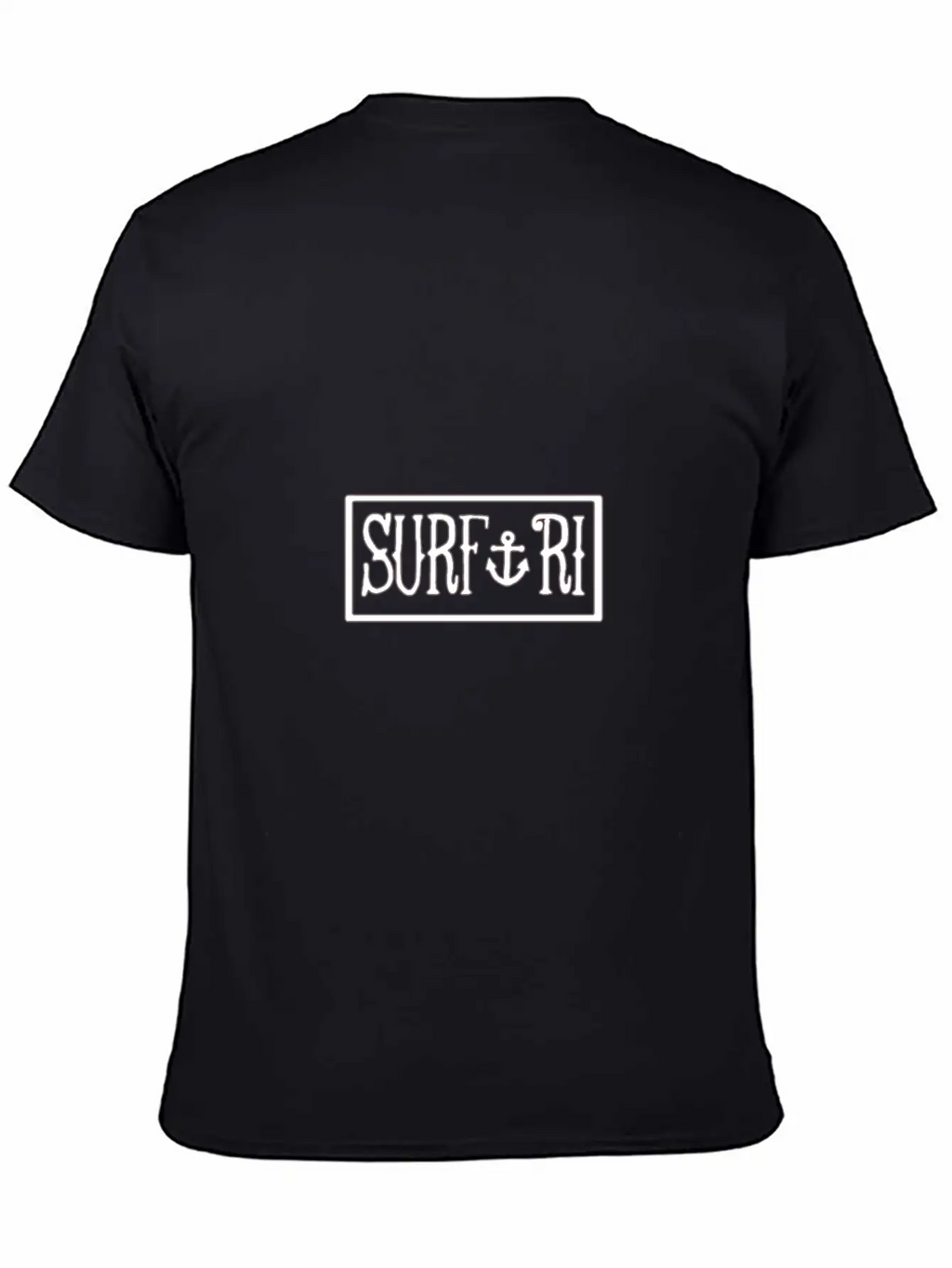 Surf Ri Classic (Black) Breathable Soft Cotton T-Shirt – Timeless Casual Look
