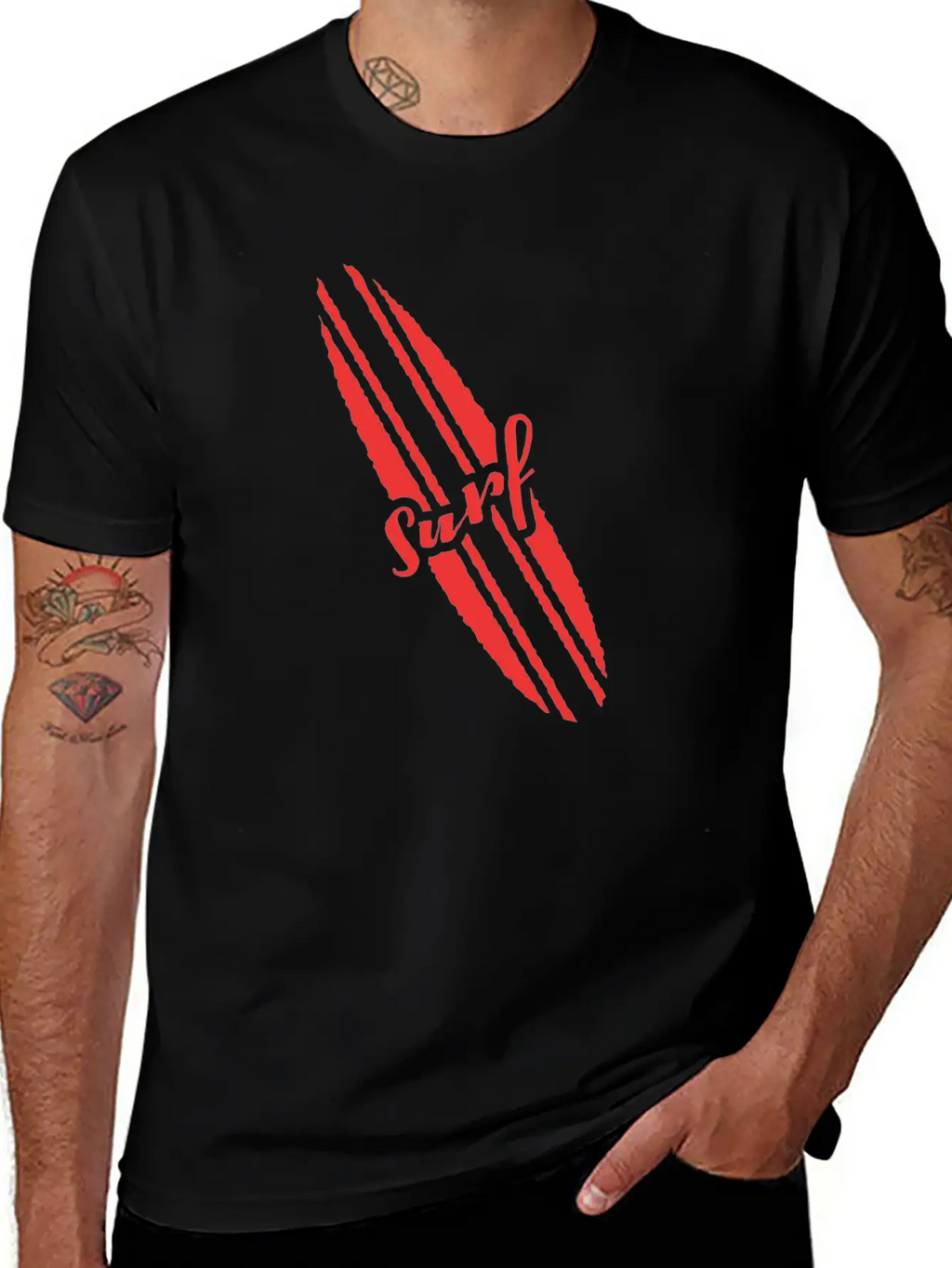 Surf Surfing Surfer Surfing Surfing Unisex Casual T-Shirt – Clean Design For Daily Comfort