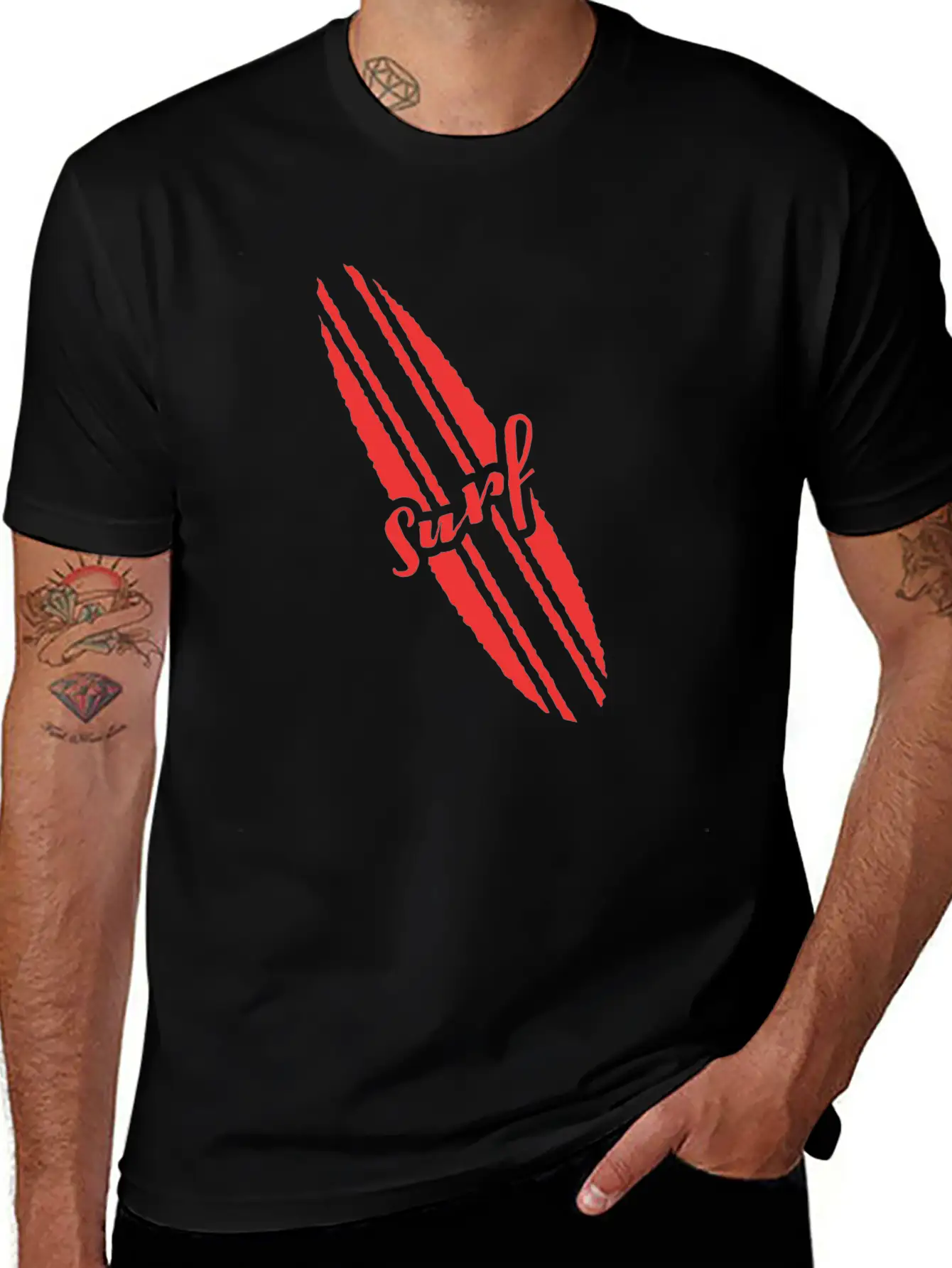 Surf Surfing Surfer Surfing Surfing Unisex Casual T-Shirt – Clean Design For Daily Comfort