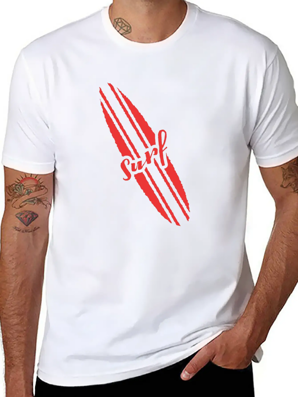 Surf Surfing Surfer Surfing Surfing Unisex Casual T-Shirt – Clean Design For Daily Comfort