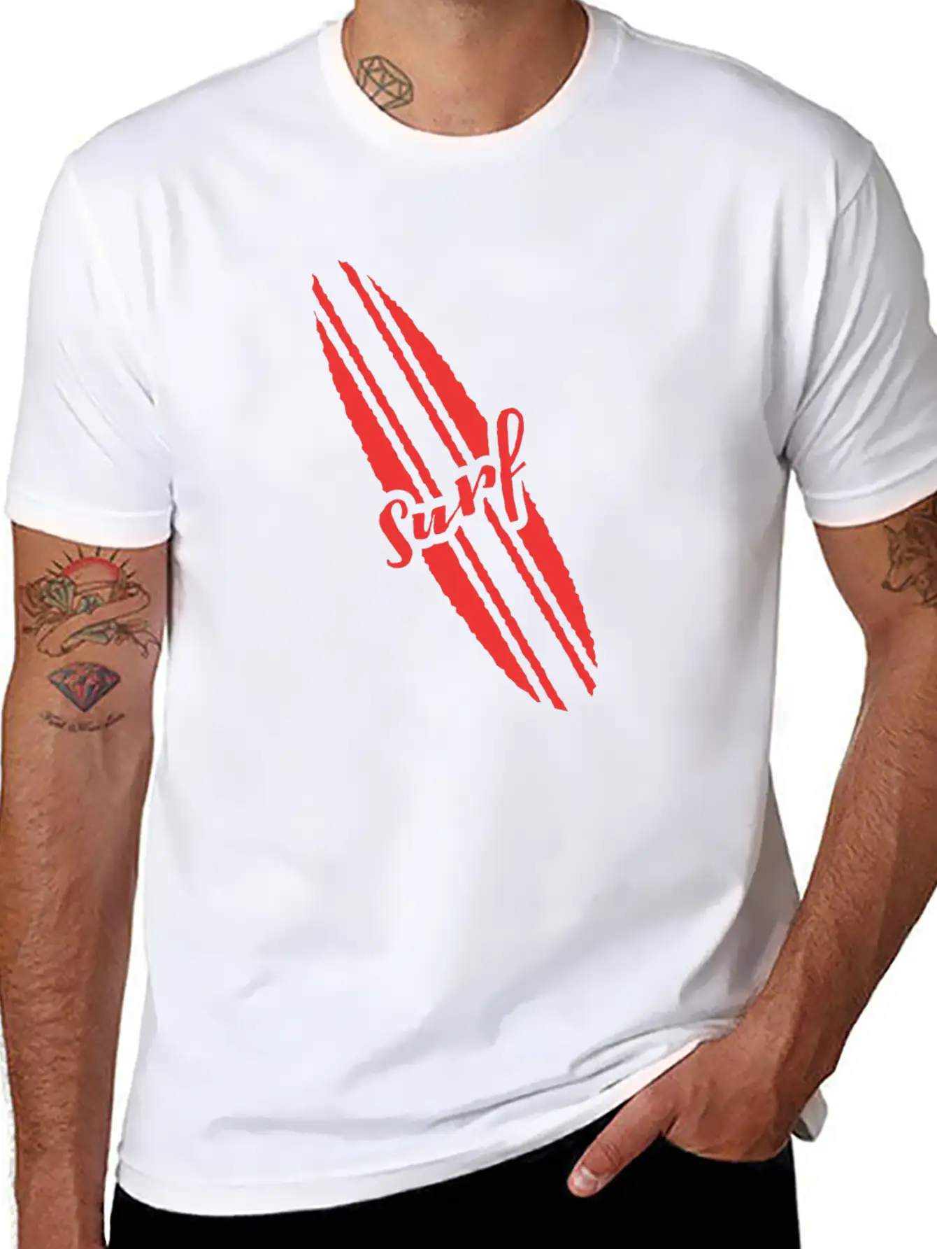 Surf Surfing Surfer Surfing Surfing Unisex Casual T-Shirt – Clean Design For Daily Comfort