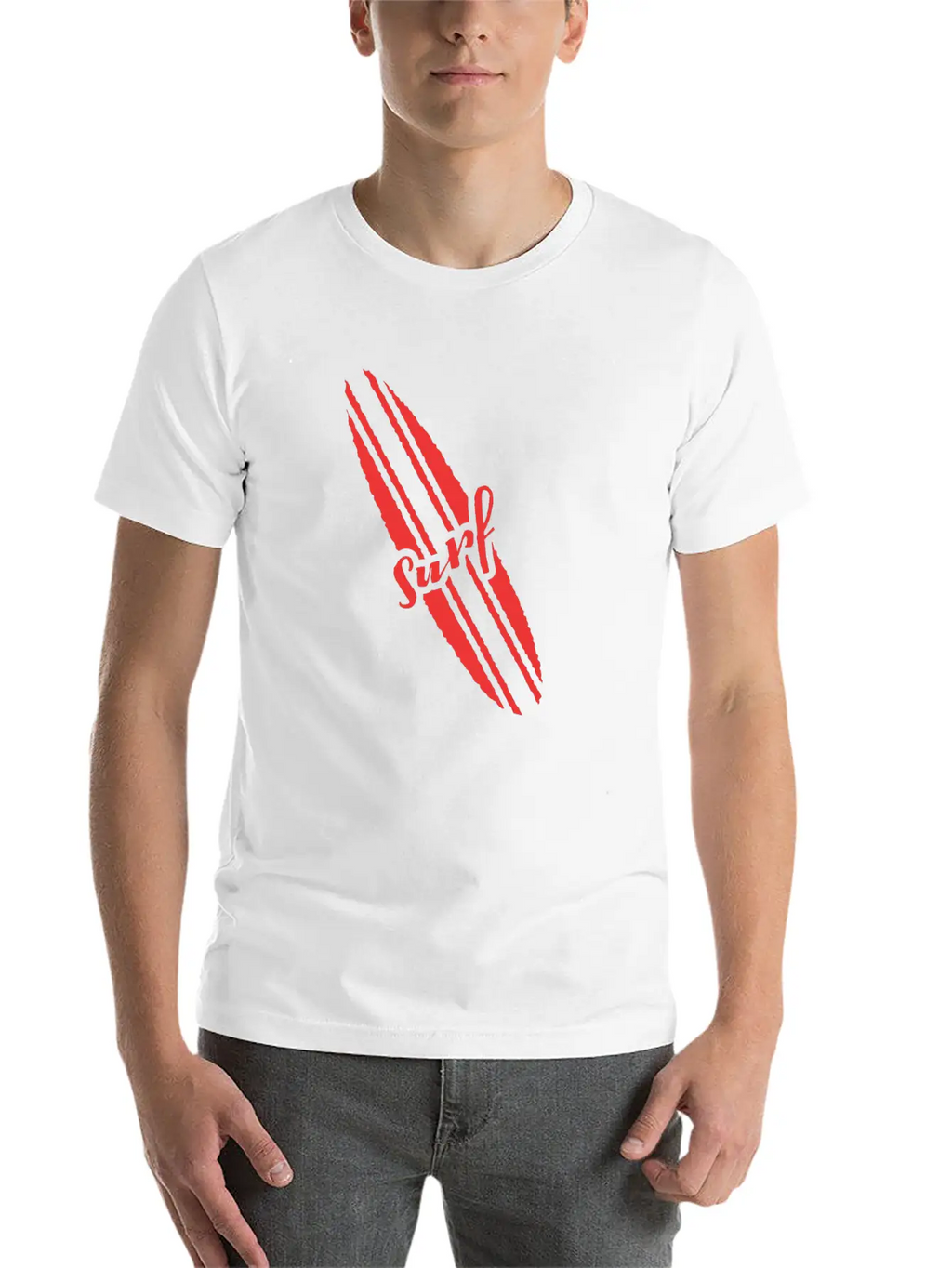 Surf Surfing Surfer Surfing Surfing Unisex Casual T-Shirt – Clean Design For Daily Comfort