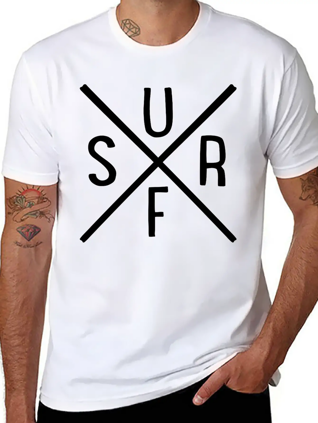 Surf Unisex Casual T-Shirt – Clean Design For Daily Comfort