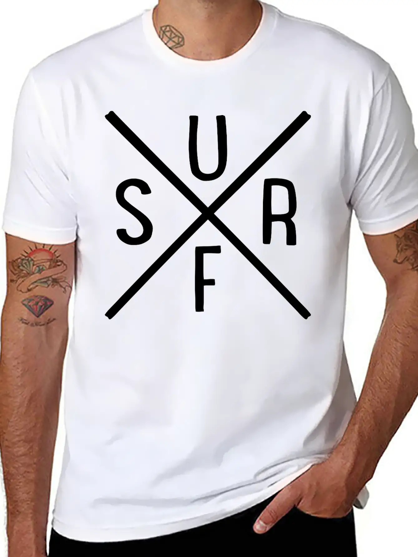 Surf Unisex Casual T-Shirt – Clean Design For Daily Comfort