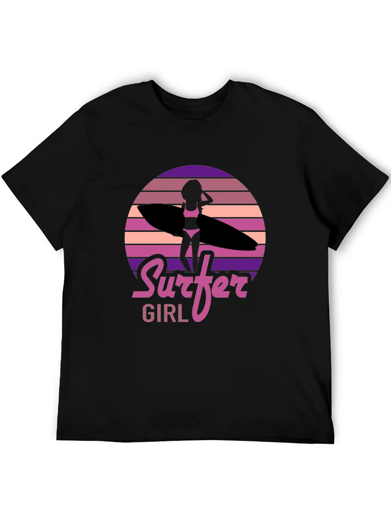 Surfer Girl Surf Club Surfing Surfing Unisex Casual T-Shirt – Clean Design For Daily Comfort