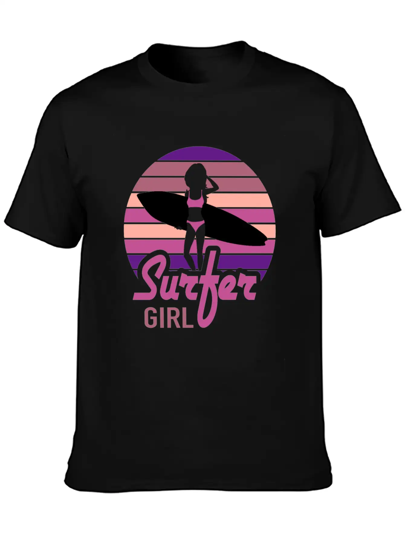 Surfer Girl Surf Club Surfing Surfing Unisex Casual T-Shirt – Clean Design For Daily Comfort
