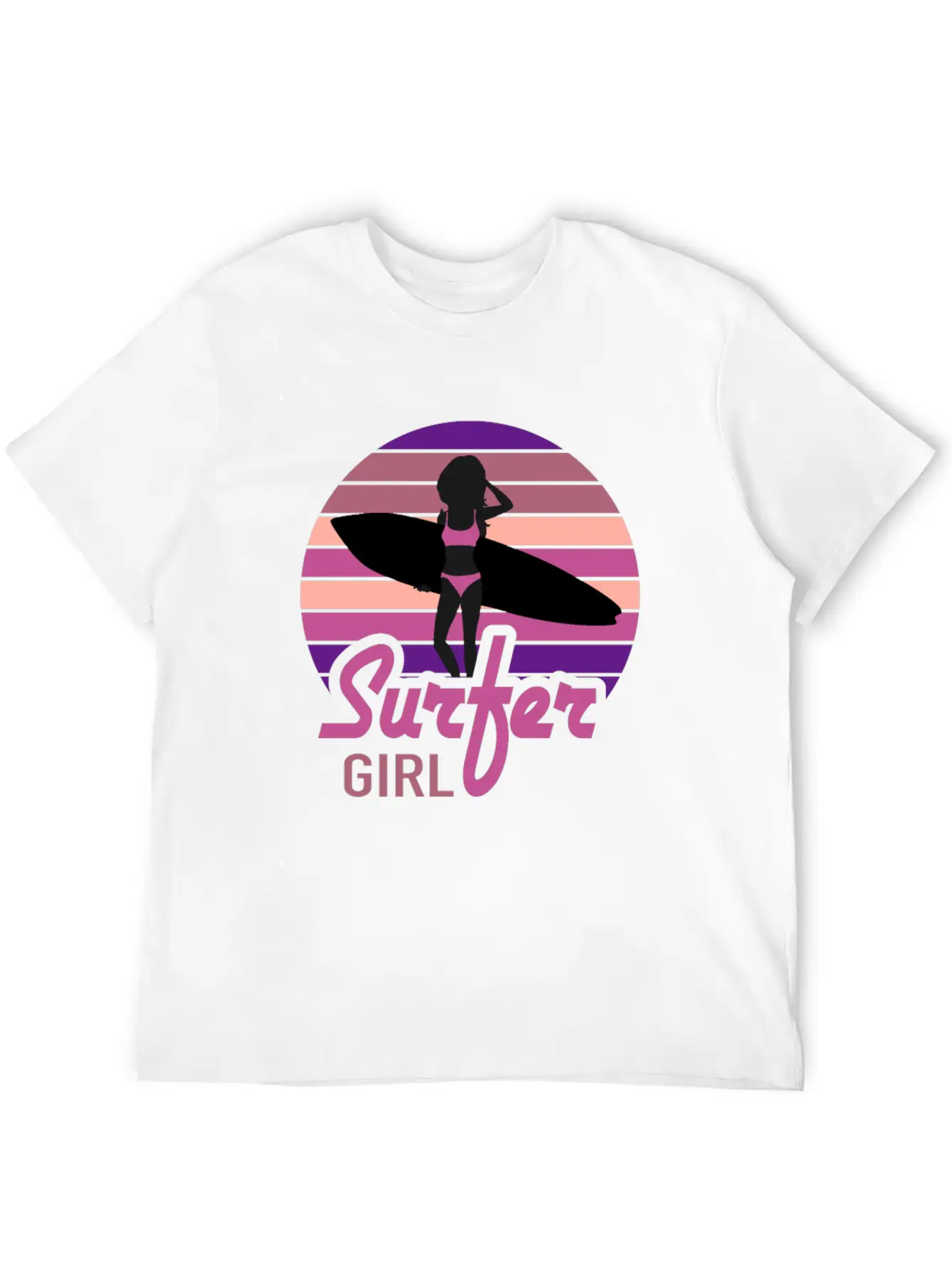 Surfer Girl Surf Club Surfing Surfing Unisex Casual T-Shirt – Clean Design For Daily Comfort