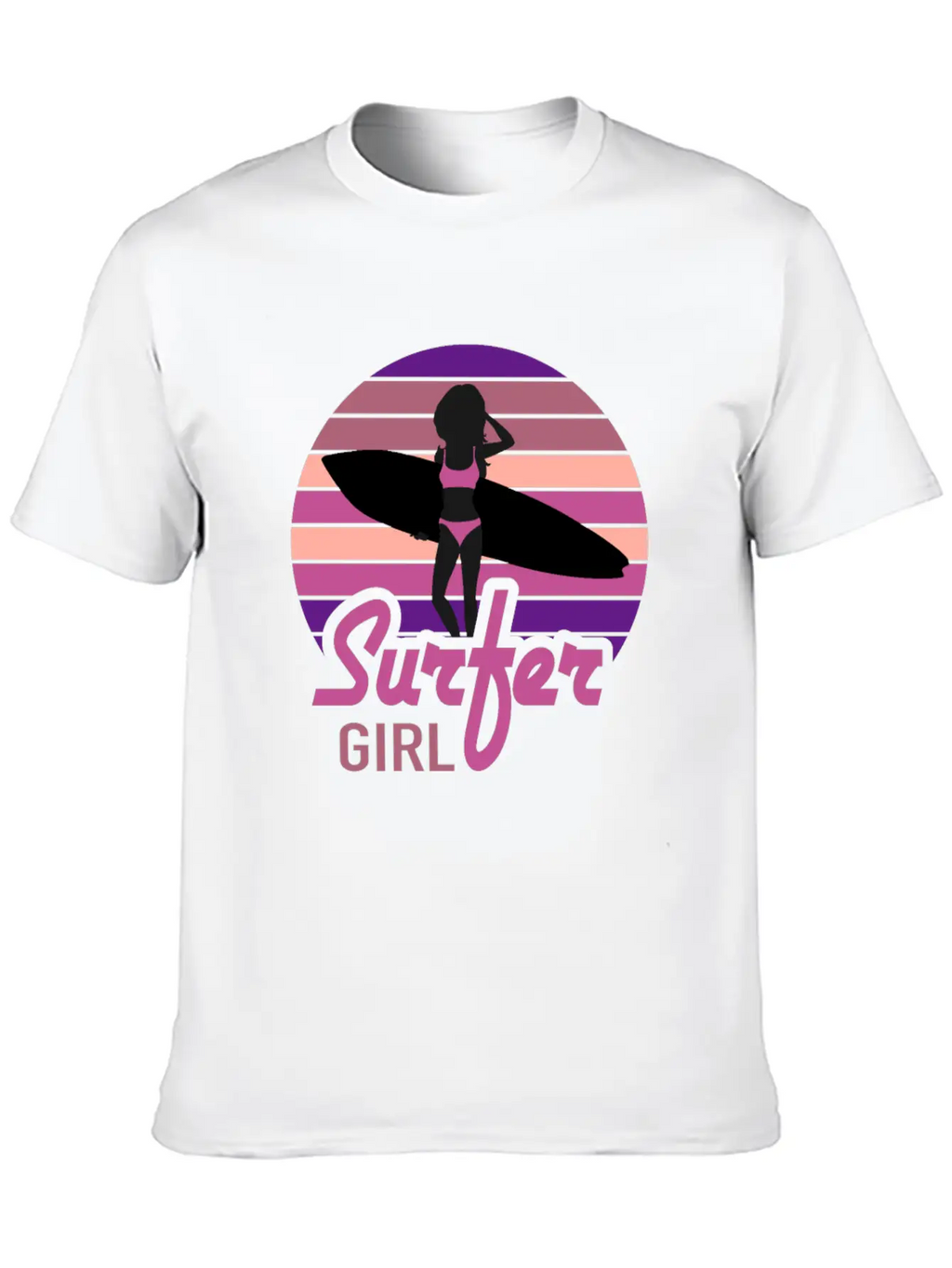 Surfer Girl Surf Club Surfing Surfing Unisex Casual T-Shirt – Clean Design For Daily Comfort