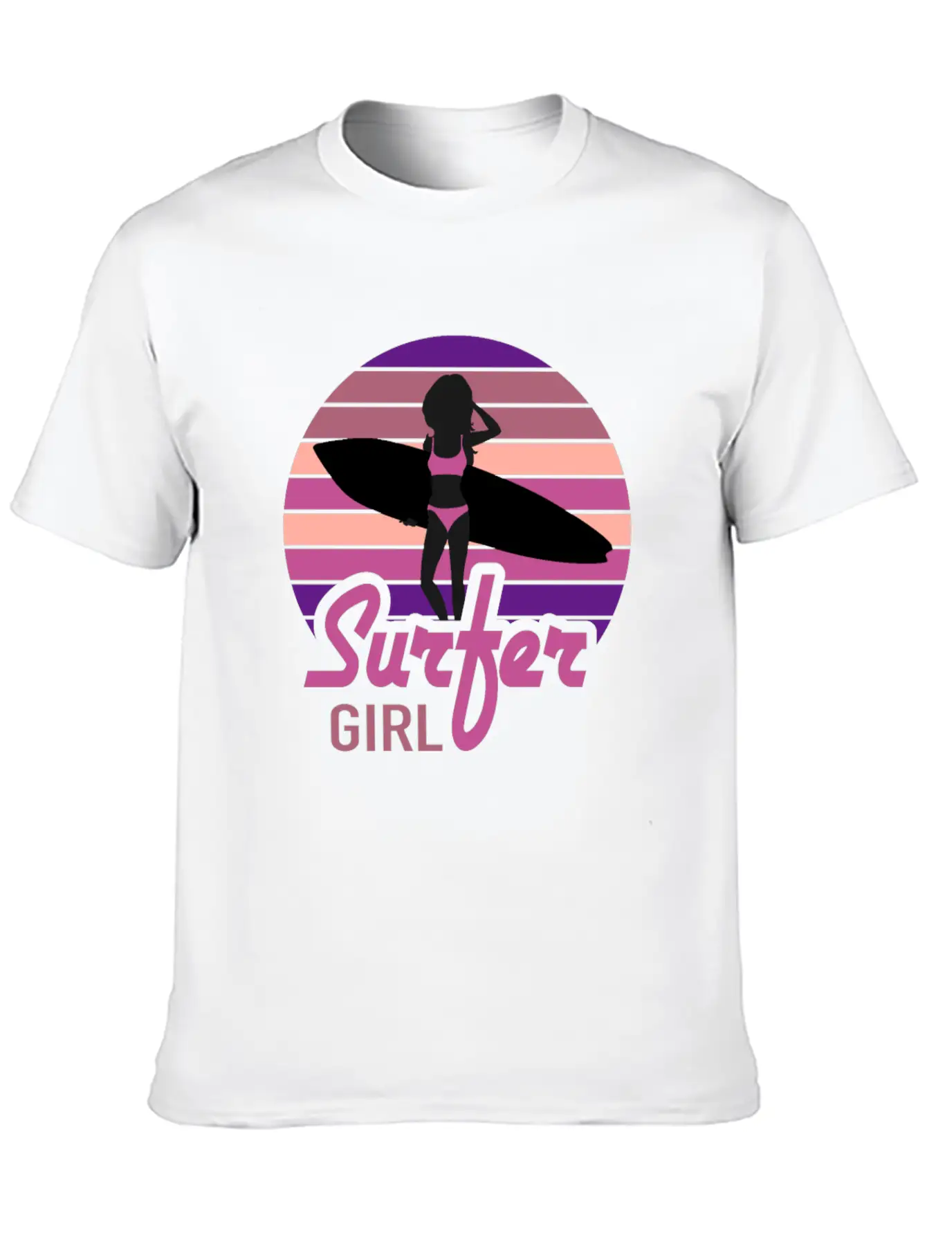 Surfer Girl Surf Club Surfing Surfing Unisex Casual T-Shirt – Clean Design For Daily Comfort