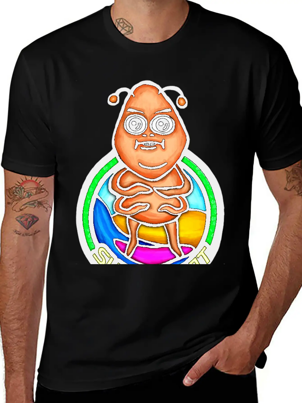 Surfing Ant Casual Graphic T-Shirt – Simple And Comfortable Daily Wear