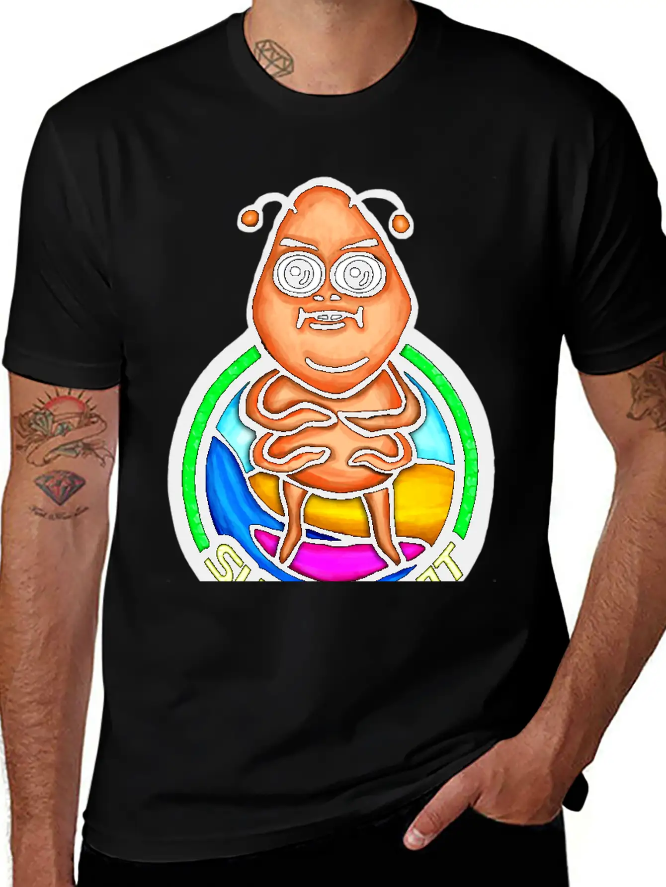 Surfing Ant Casual Graphic T-Shirt – Simple And Comfortable Daily Wear