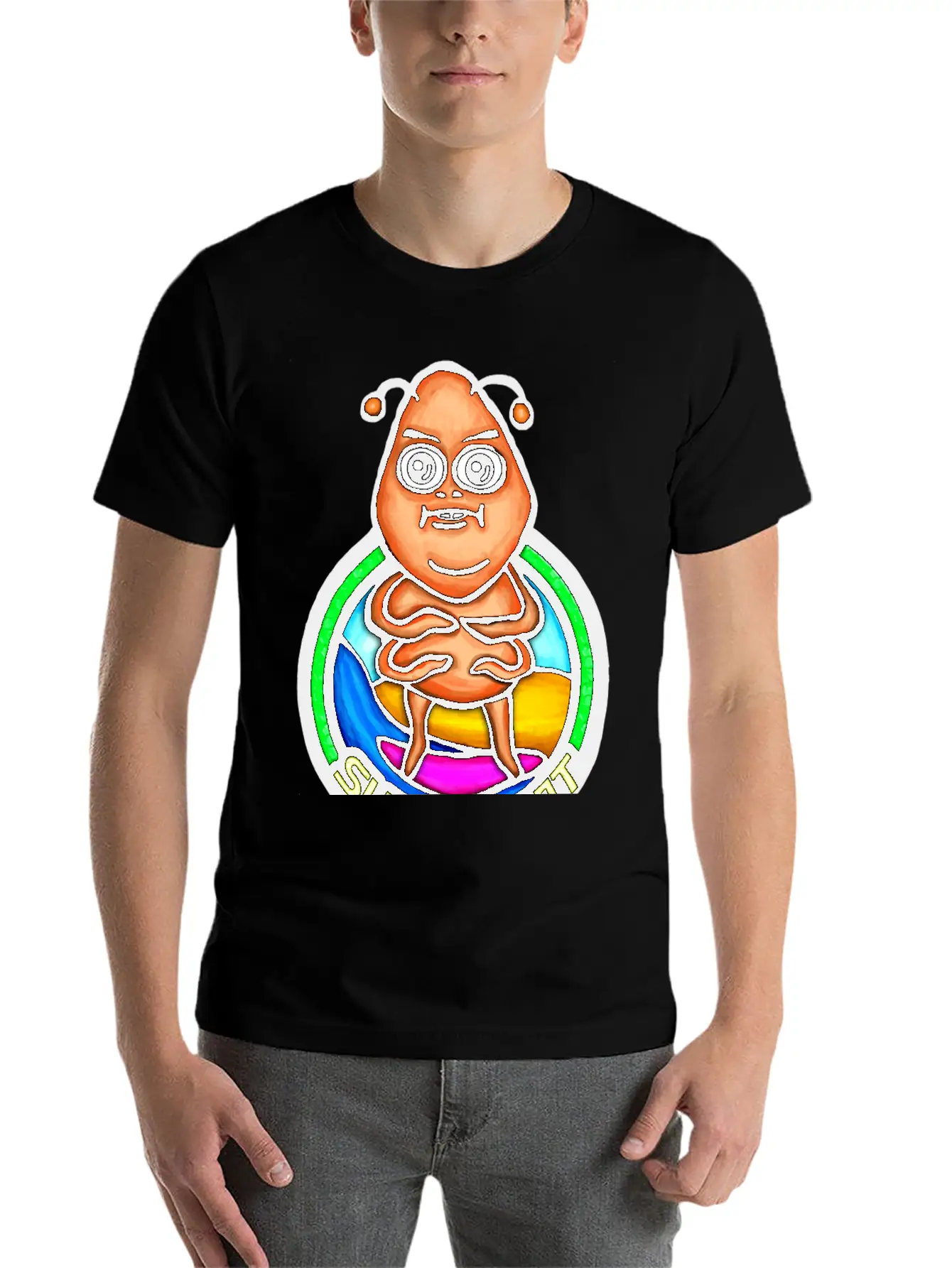 Surfing Ant Casual Graphic T-Shirt – Simple And Comfortable Daily Wear