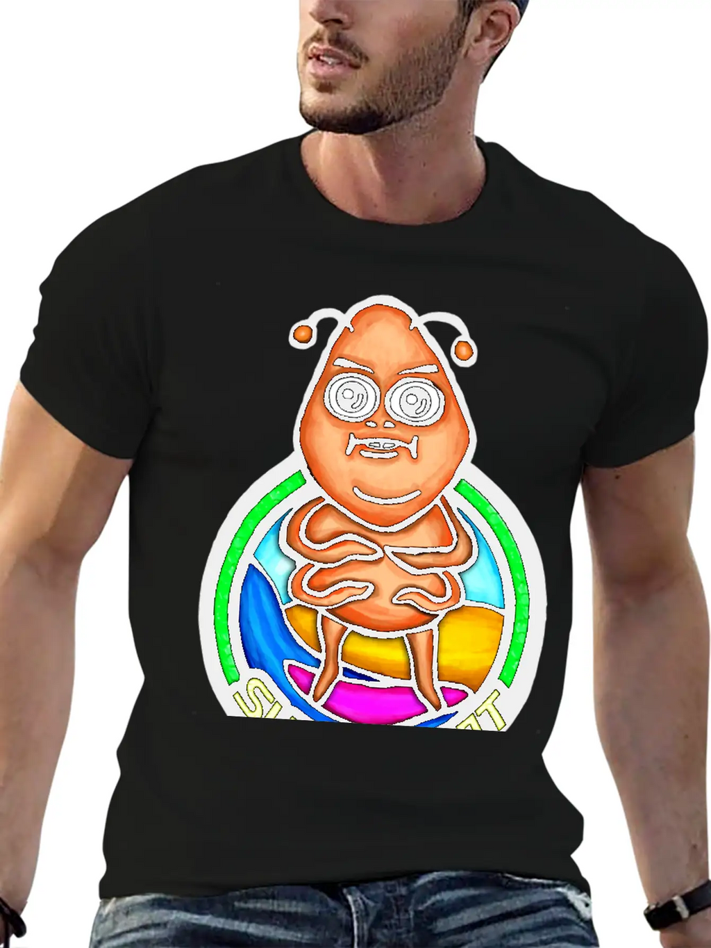 Surfing Ant Casual Graphic T-Shirt – Simple And Comfortable Daily Wear