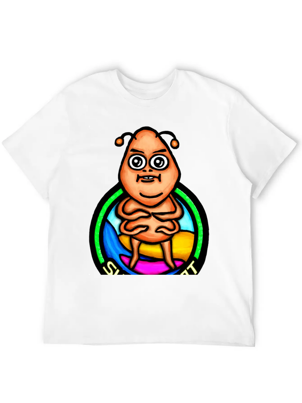 Surfing Ant Casual Graphic T-Shirt – Simple And Comfortable Daily Wear