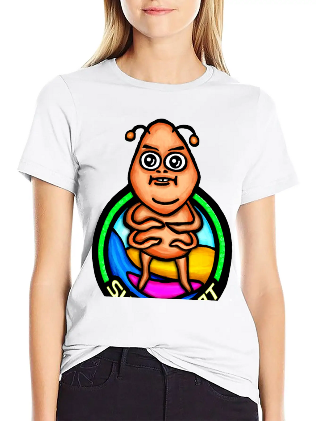 Surfing Ant Casual Graphic T-Shirt – Simple And Comfortable Daily Wear
