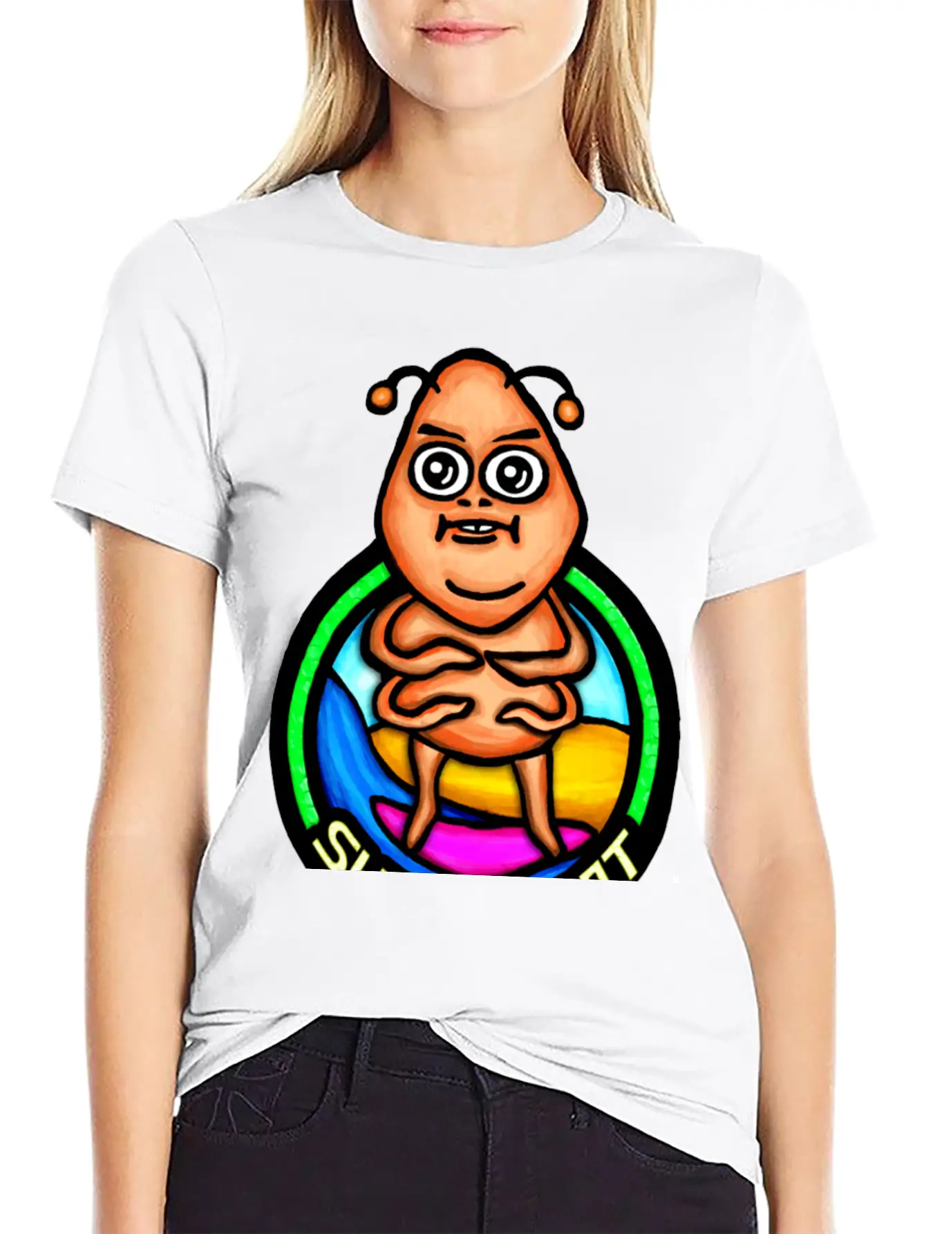 Surfing Ant Casual Graphic T-Shirt – Simple And Comfortable Daily Wear