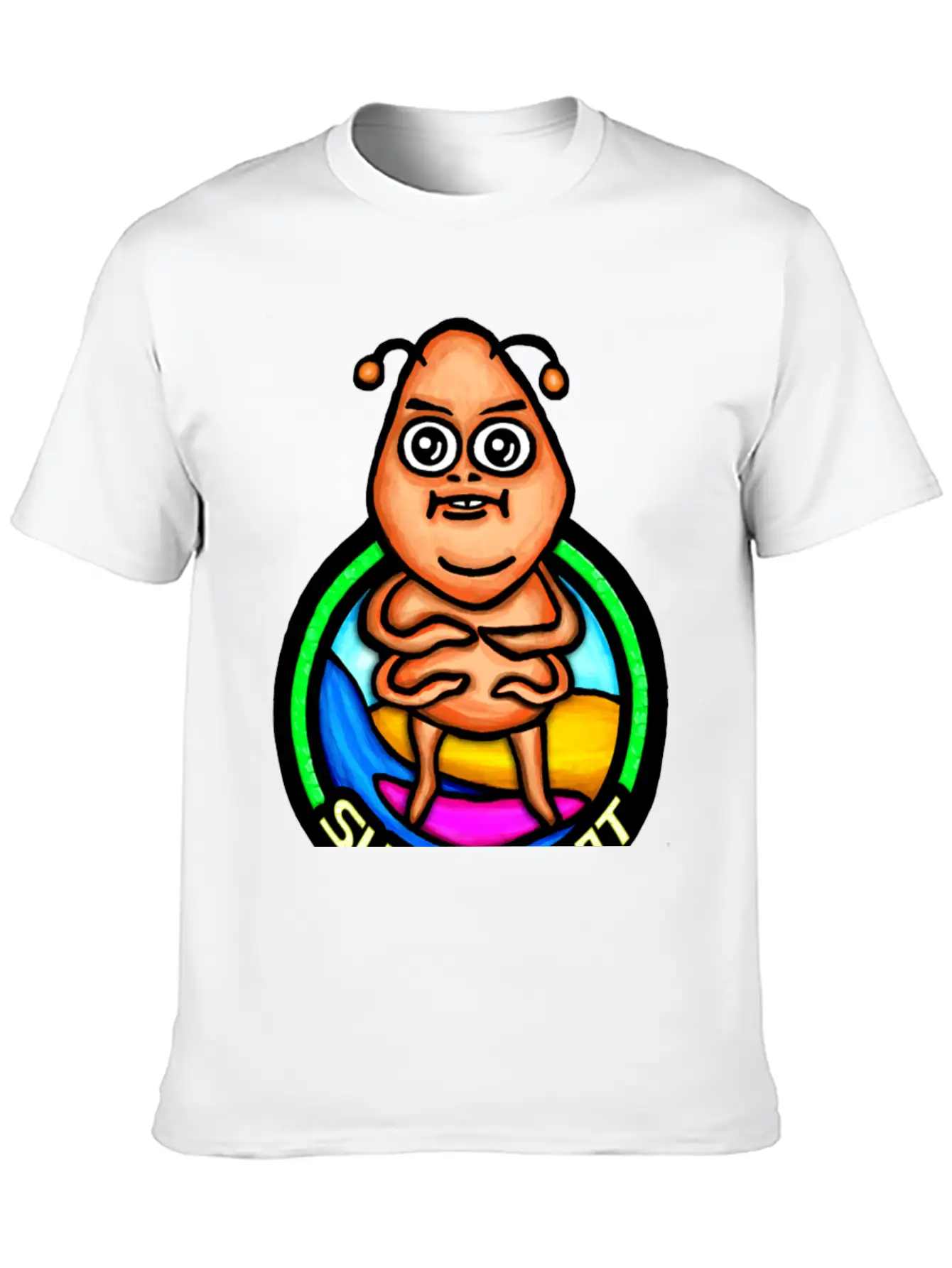Surfing Ant Casual Graphic T-Shirt – Simple And Comfortable Daily Wear