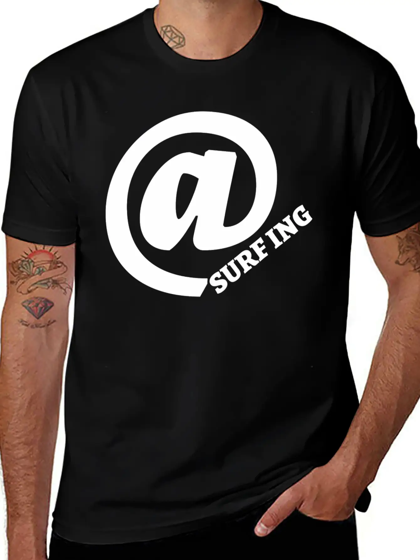 Surfing Breathable Graphic T-Shirt – Perfect For Casual Days