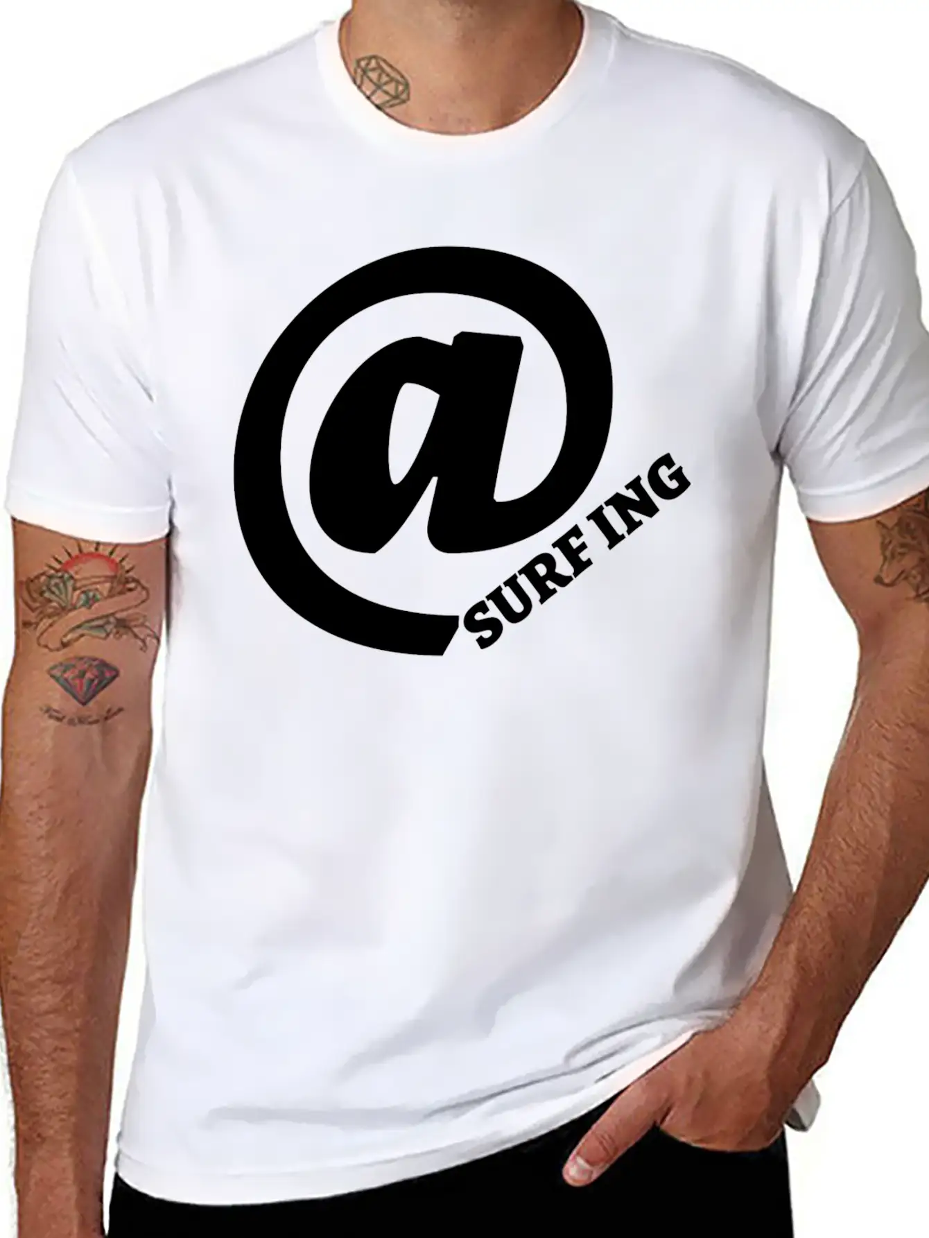 Surfing Breathable Graphic T-Shirt – Perfect For Casual Days