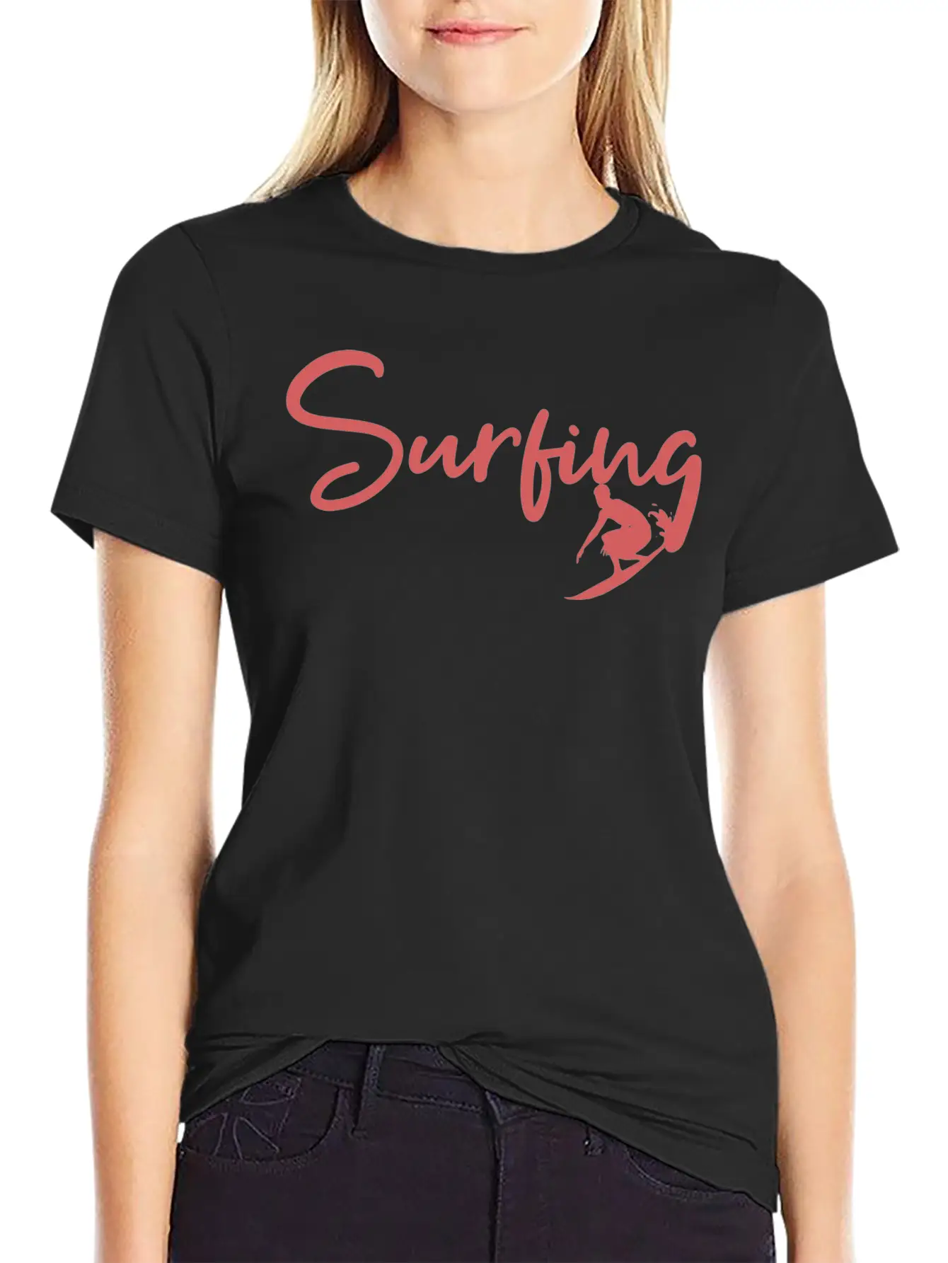 Surfing Stylish Everyday T-Shirt – Unisex Basic Cotton Tee