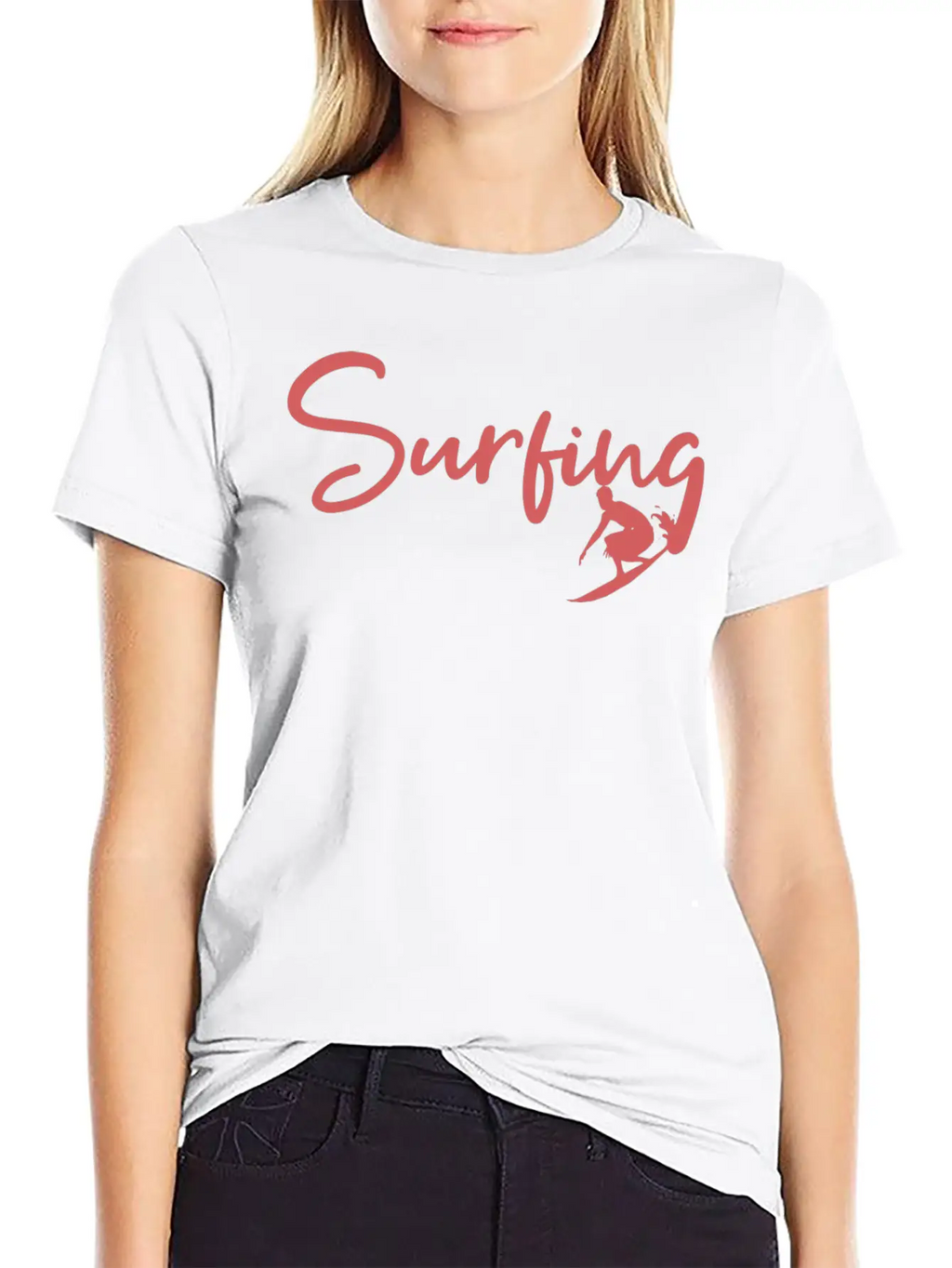Surfing Stylish Everyday T-Shirt – Unisex Basic Cotton Tee