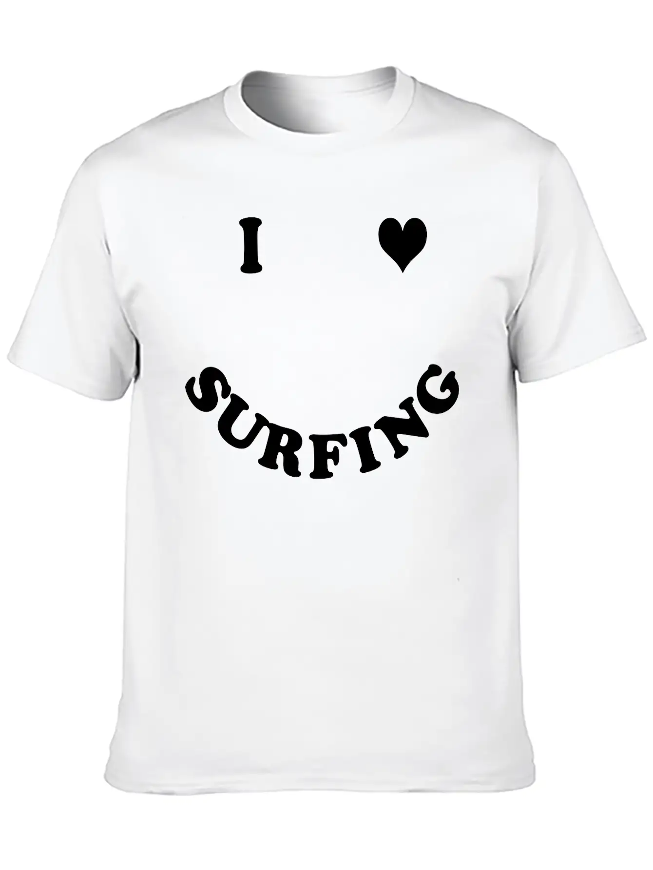 Surfing Unisex Casual T-Shirt – Clean Design For Daily Comfort