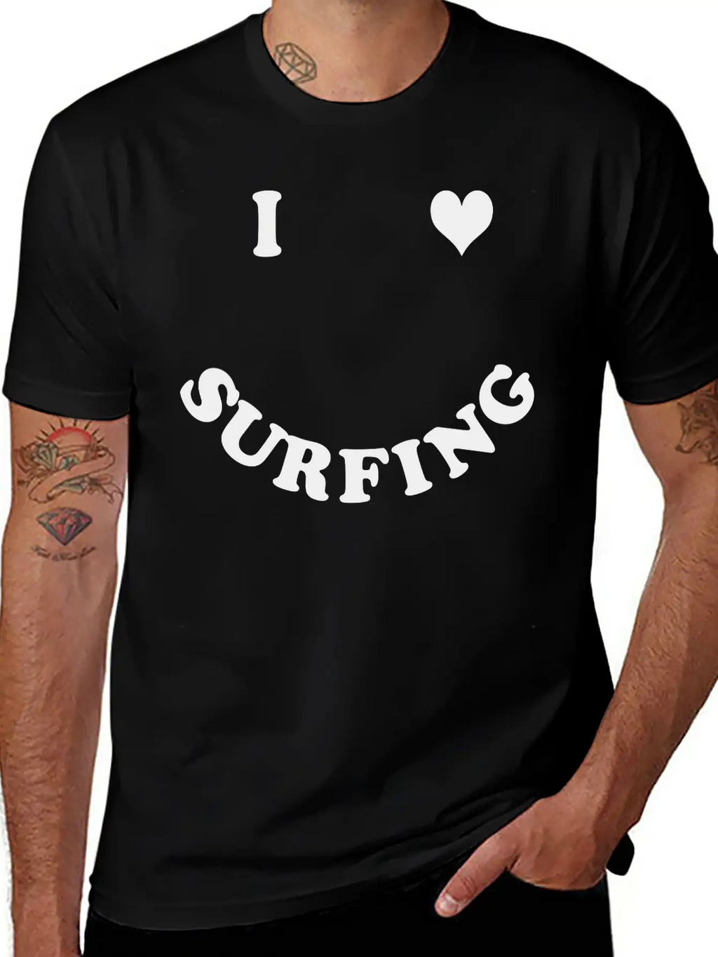 Surfing Unisex Casual T-Shirt – Clean Design For Daily Comfort