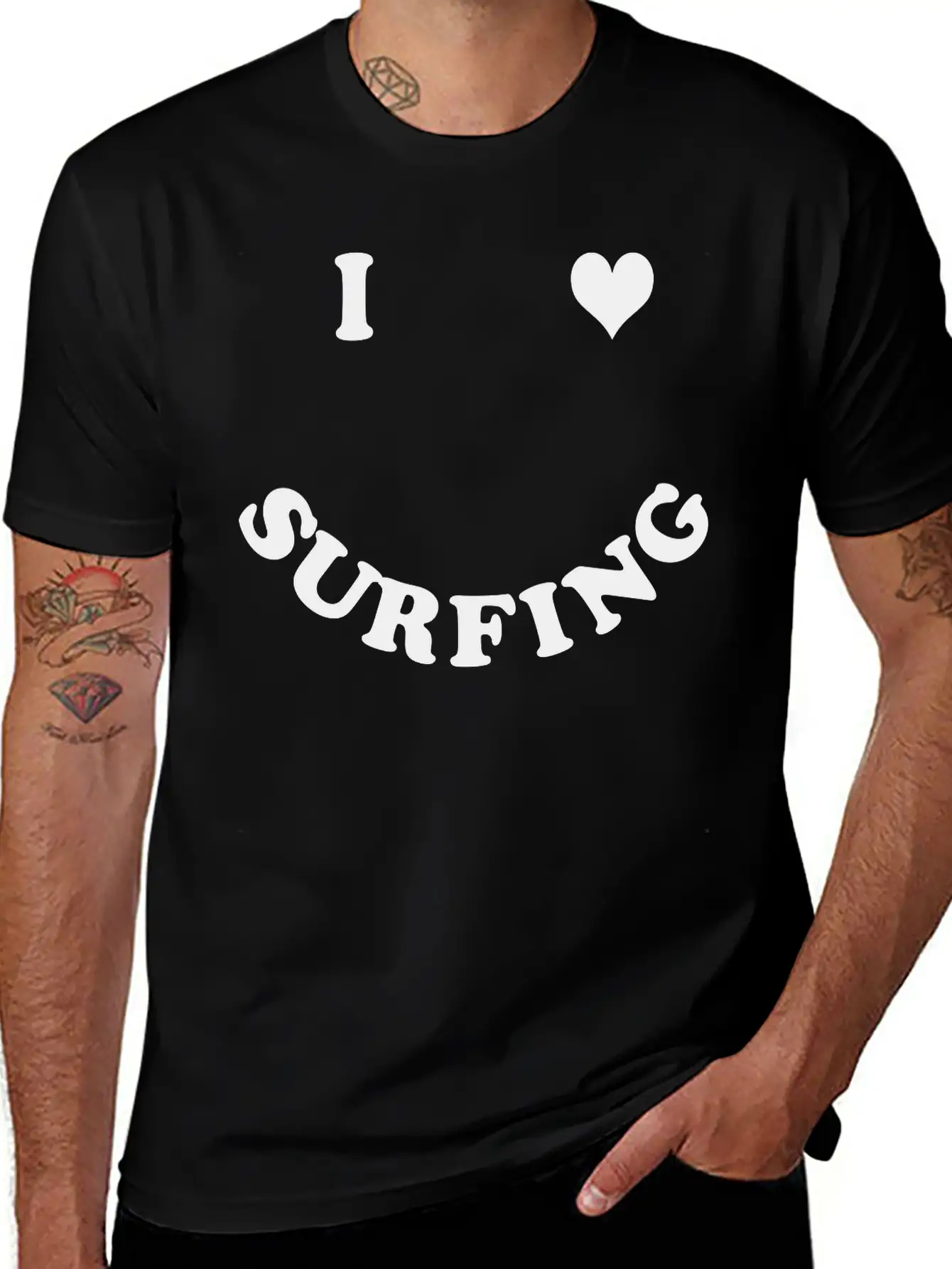 Surfing Unisex Casual T-Shirt – Clean Design For Daily Comfort
