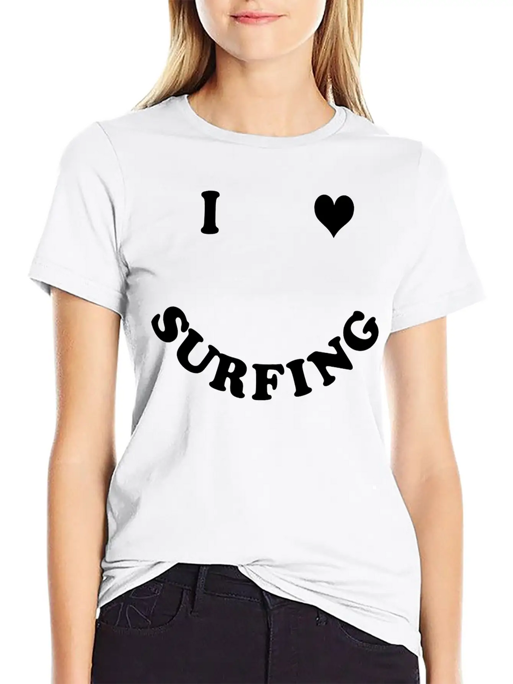 Surfing Unisex Casual T-Shirt – Clean Design For Daily Comfort