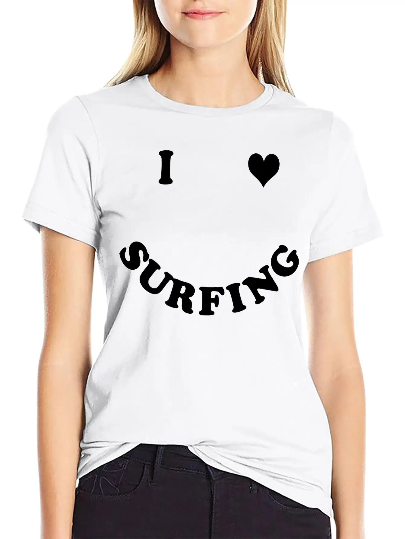 Surfing Unisex Casual T-Shirt – Clean Design For Daily Comfort