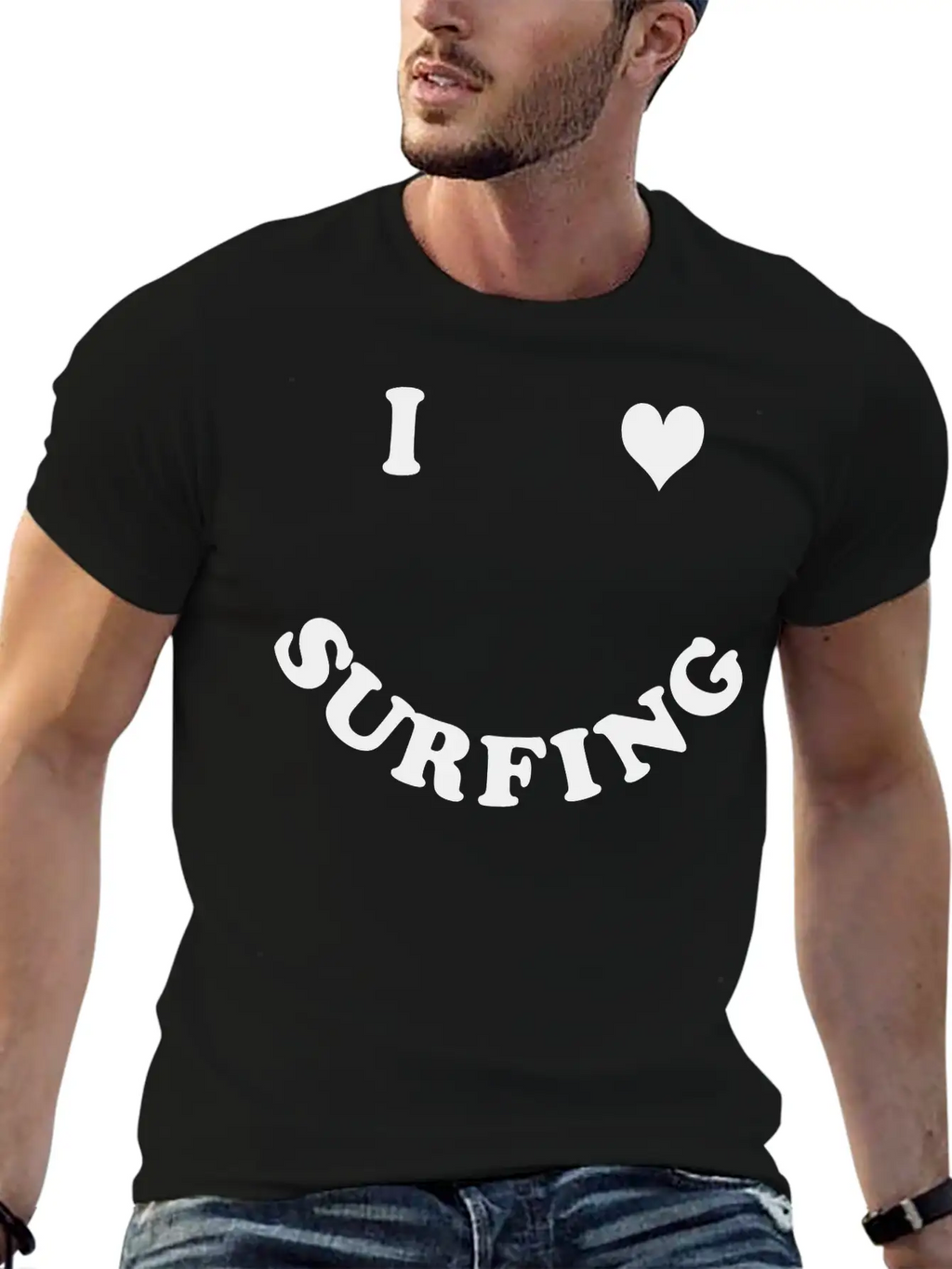 Surfing Unisex Casual T-Shirt – Clean Design For Daily Comfort