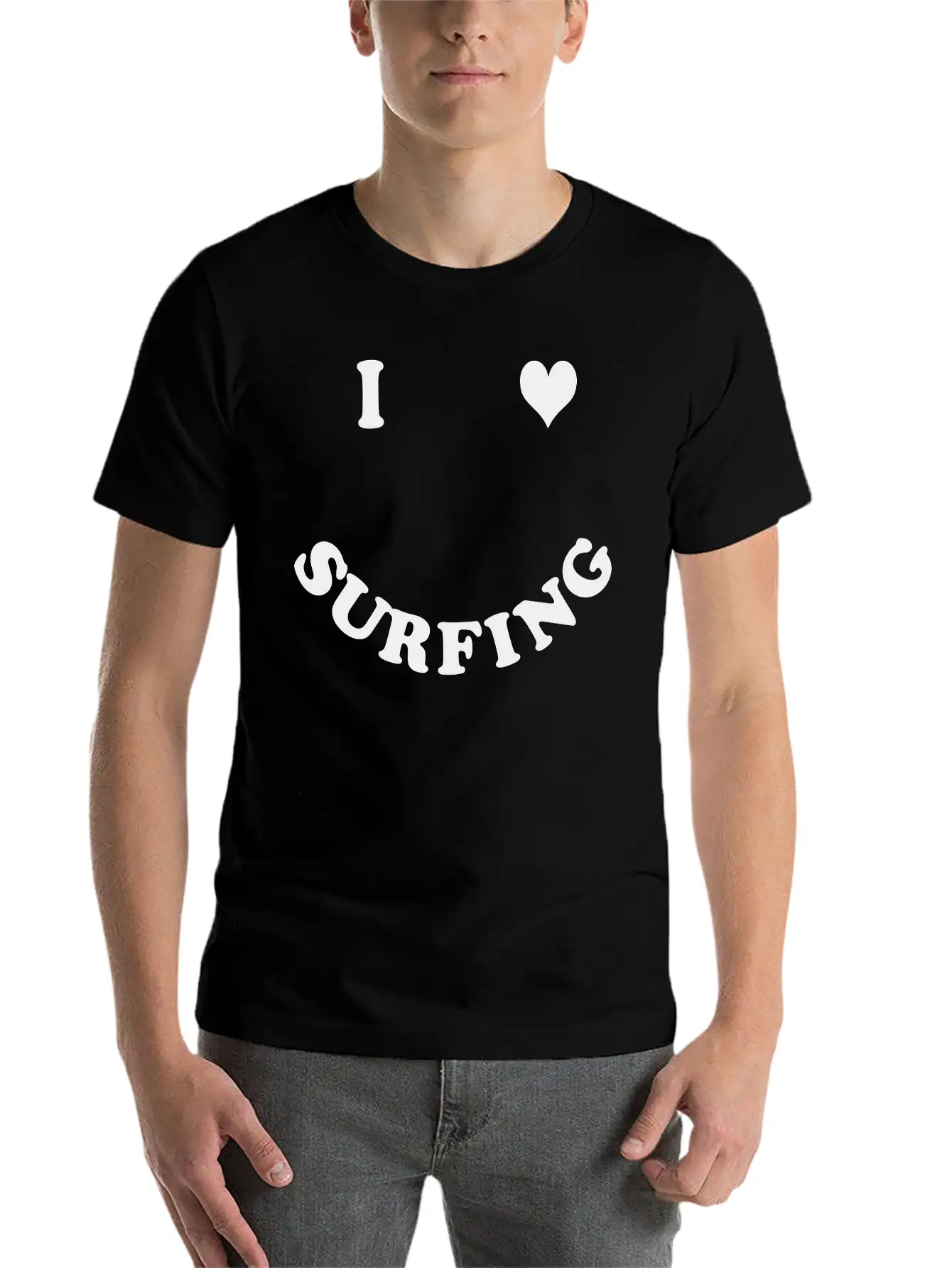 Surfing Unisex Casual T-Shirt – Clean Design For Daily Comfort
