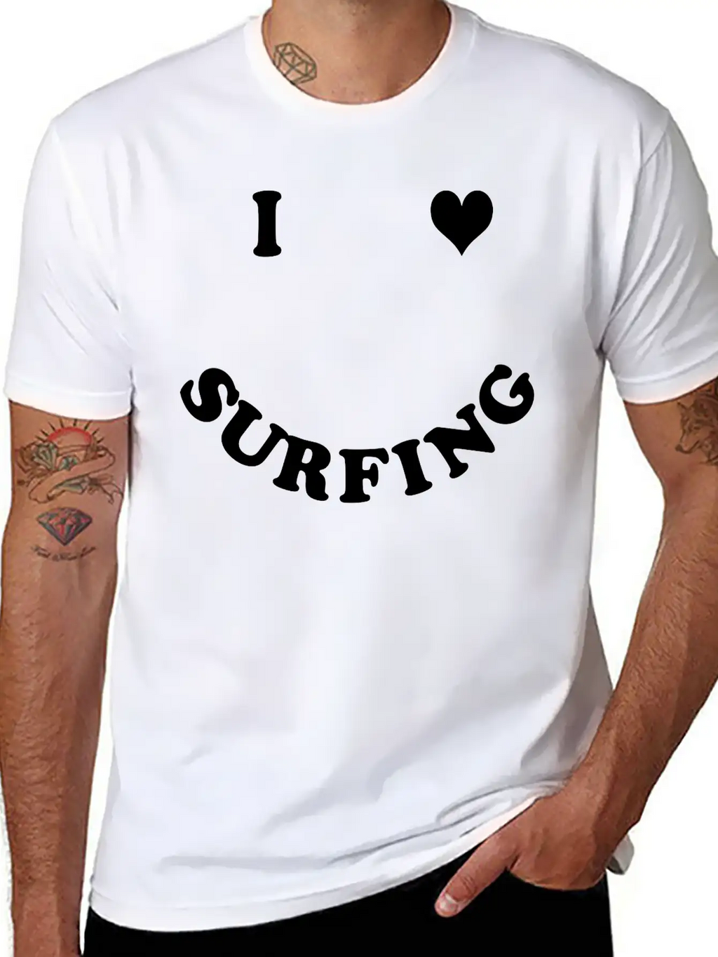 Surfing Unisex Casual T-Shirt – Clean Design For Daily Comfort