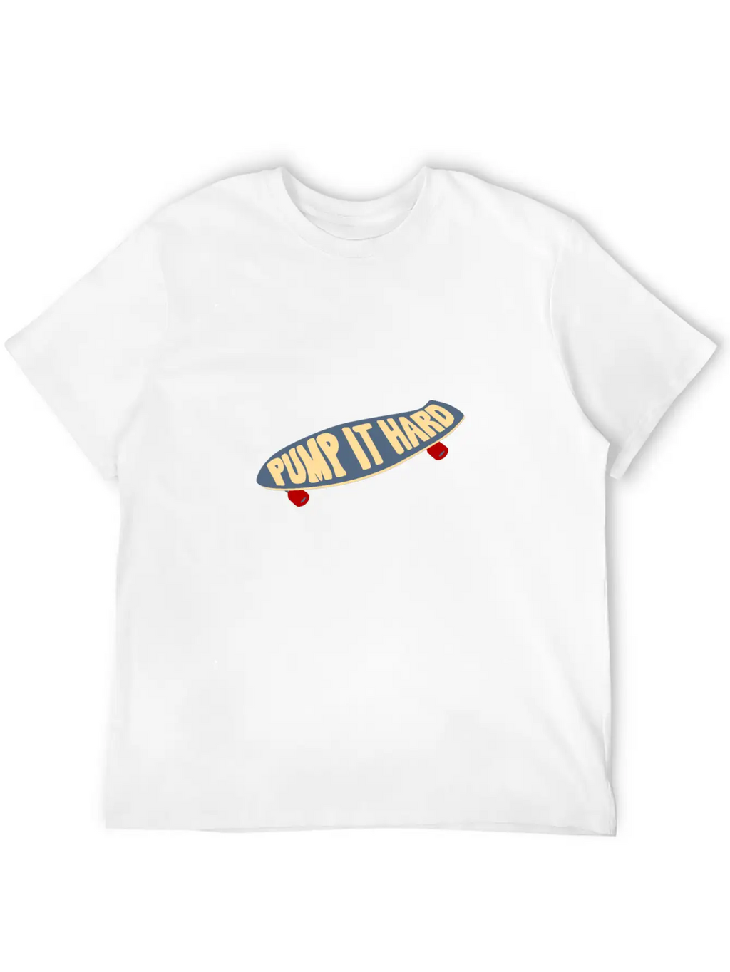 Surfskate Pump It Hard Funny Gift Idea Unisex Short Sleeve Soft Cotton T-Shirt – Casual Everyday Wear