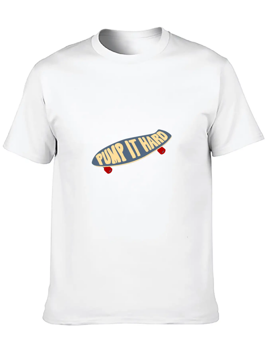 Surfskate Pump It Hard Funny Gift Idea Unisex Short Sleeve Soft Cotton T-Shirt – Casual Everyday Wear