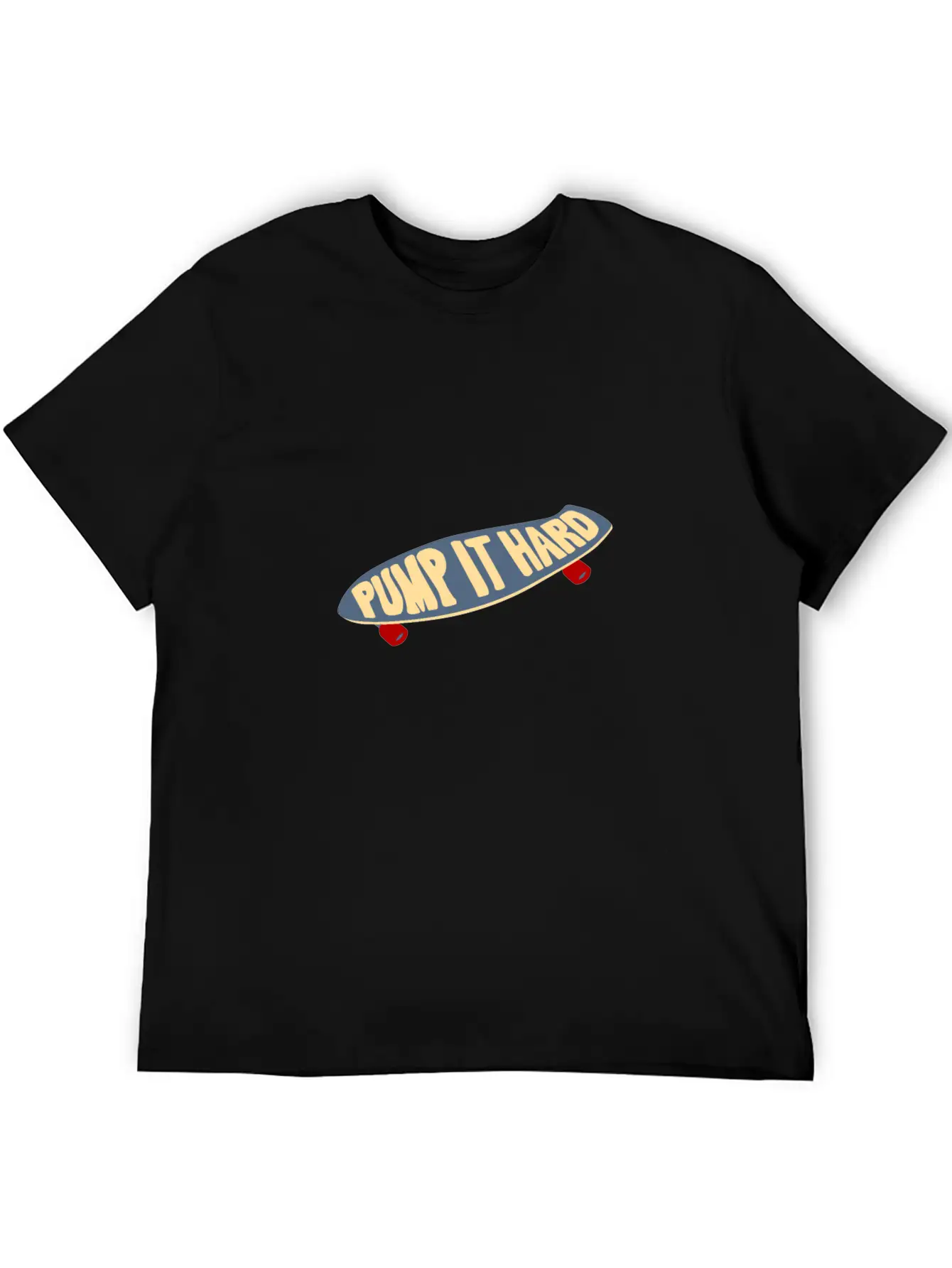 Surfskate Pump It Hard Funny Gift Idea Unisex Short Sleeve Soft Cotton T-Shirt – Casual Everyday Wear