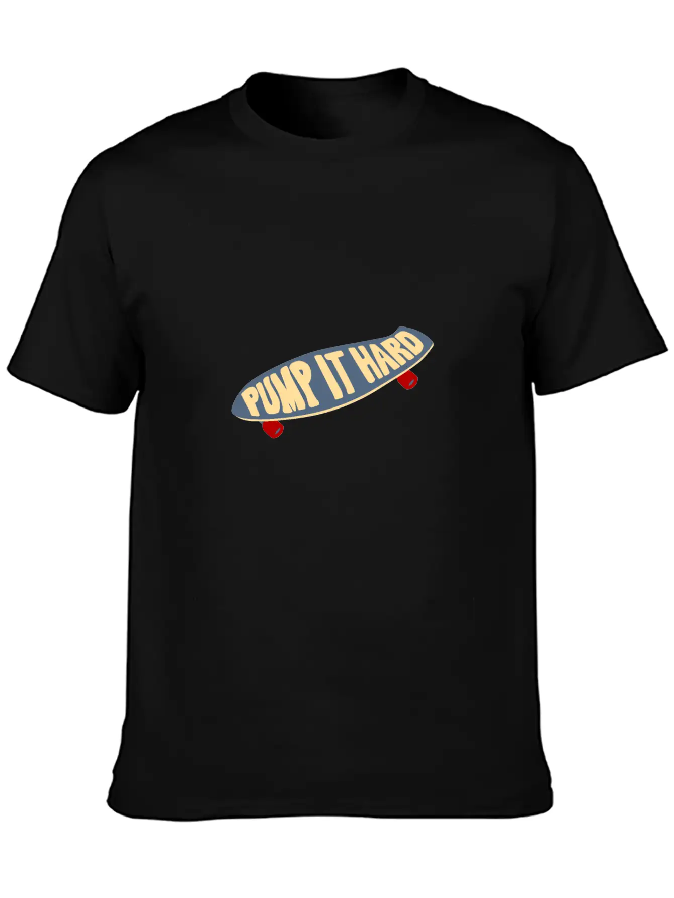 Surfskate Pump It Hard Funny Gift Idea Unisex Short Sleeve Soft Cotton T-Shirt – Casual Everyday Wear