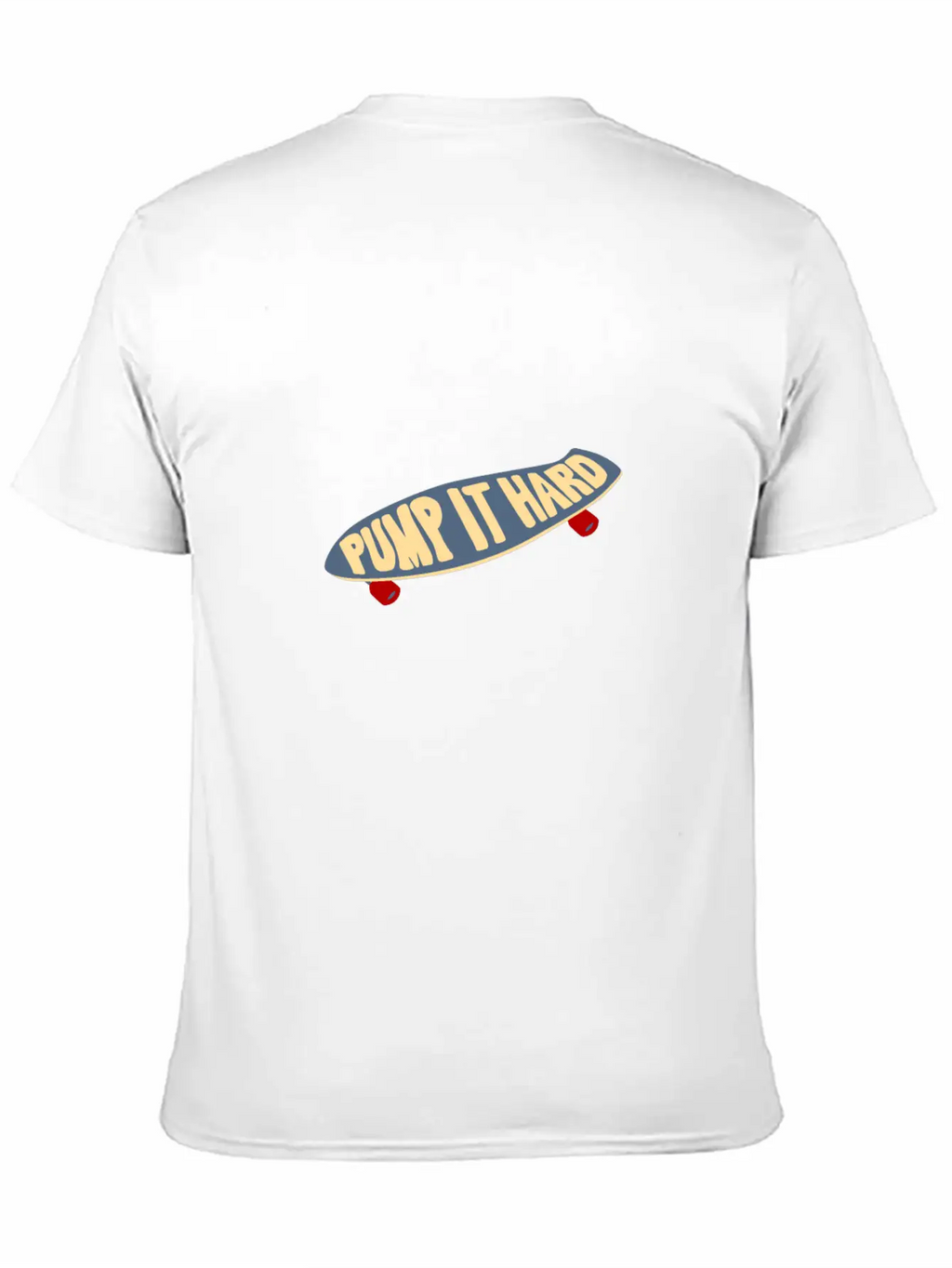 Surfskate Pump It Hard Funny Gift Idea Unisex Short Sleeve Soft Cotton T-Shirt – Casual Everyday Wear