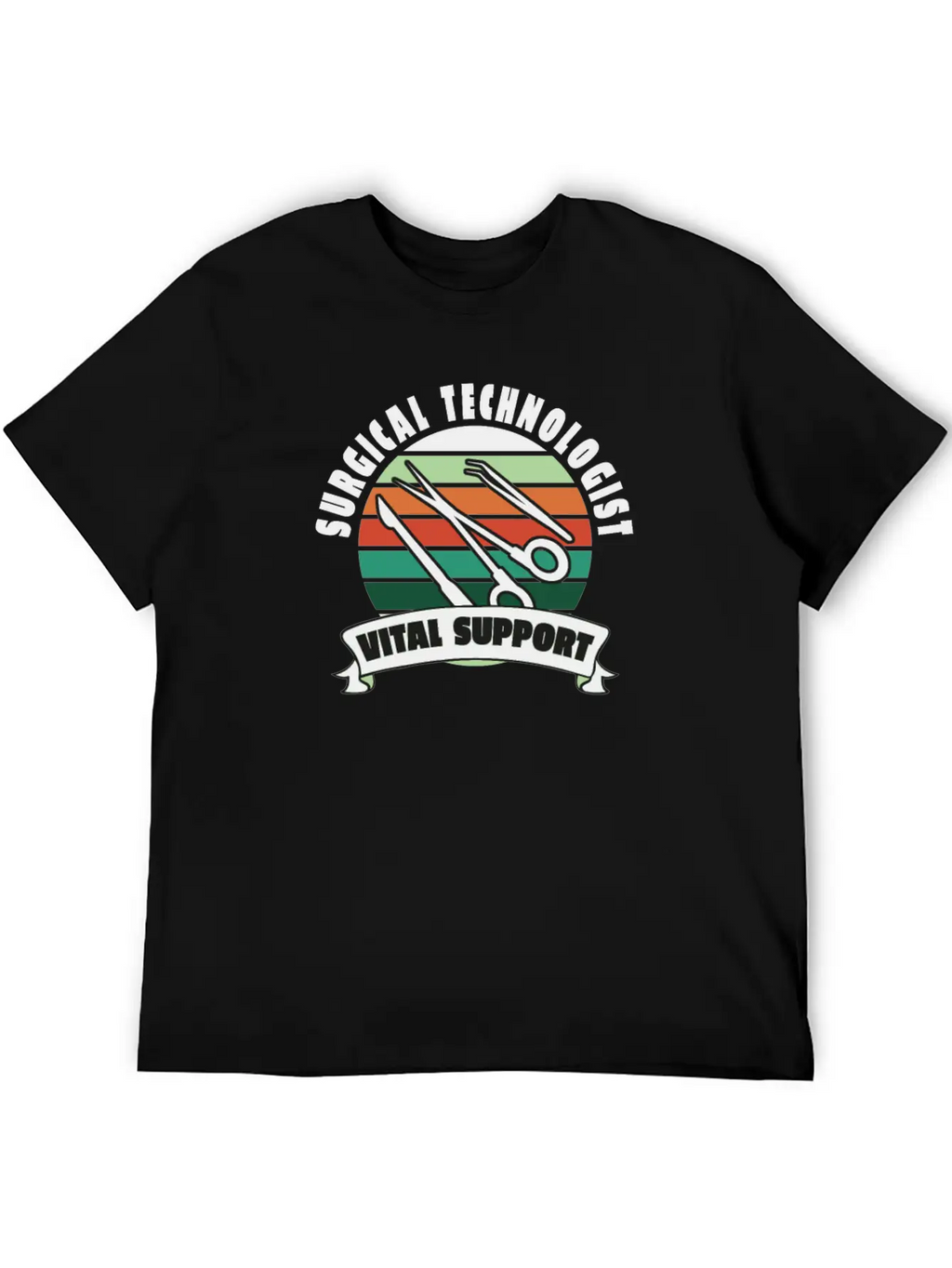 Surgical Technologist Vital Support Breathable Soft Cotton T-Shirt – Timeless Casual Look