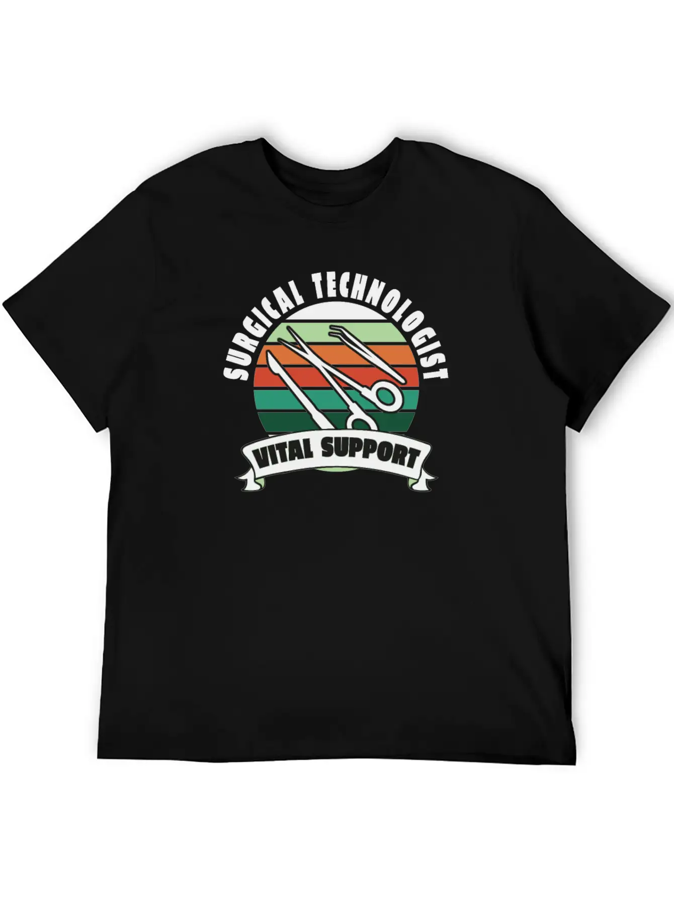 Surgical Technologist Vital Support Breathable Soft Cotton T-Shirt – Timeless Casual Look
