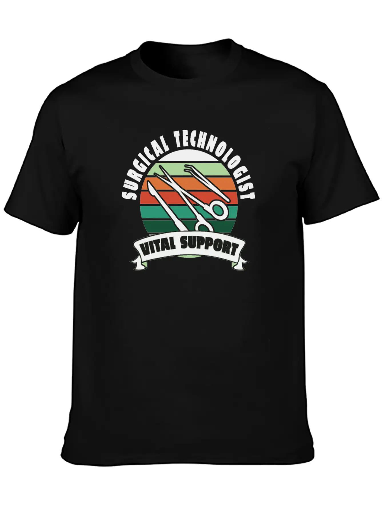 Surgical Technologist Vital Support Breathable Soft Cotton T-Shirt – Timeless Casual Look