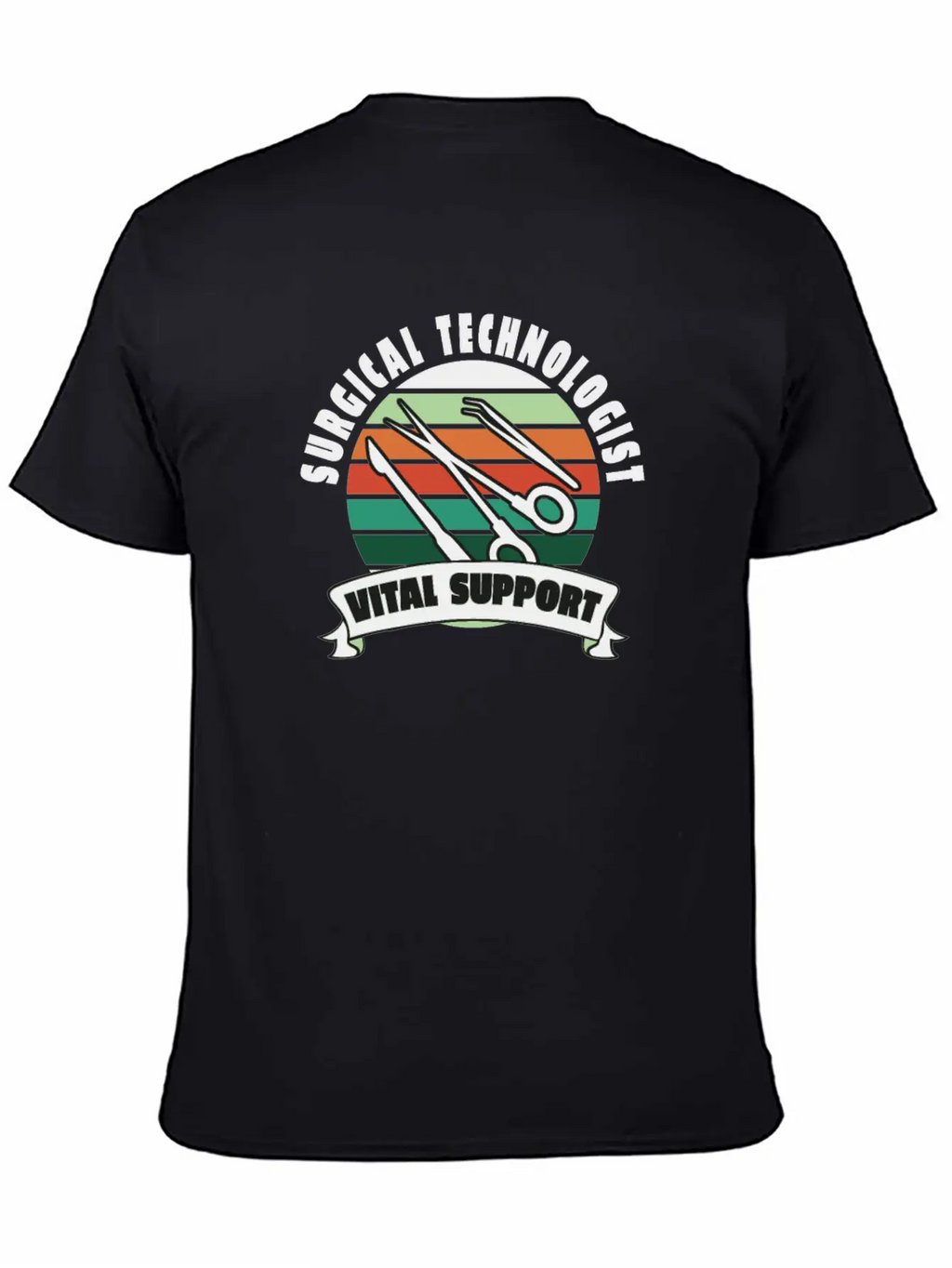 Surgical Technologist Vital Support Breathable Soft Cotton T-Shirt – Timeless Casual Look