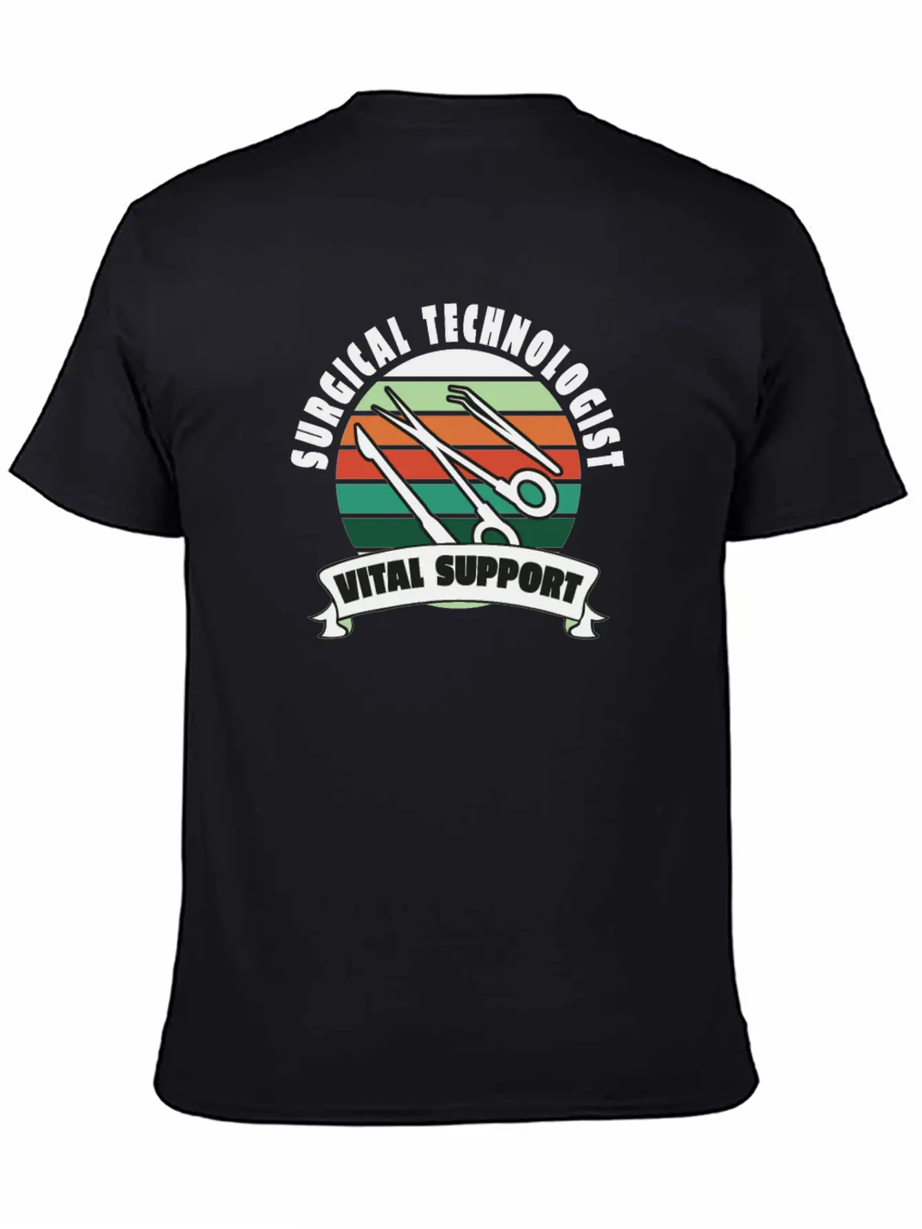 Surgical Technologist Vital Support Breathable Soft Cotton T-Shirt – Timeless Casual Look