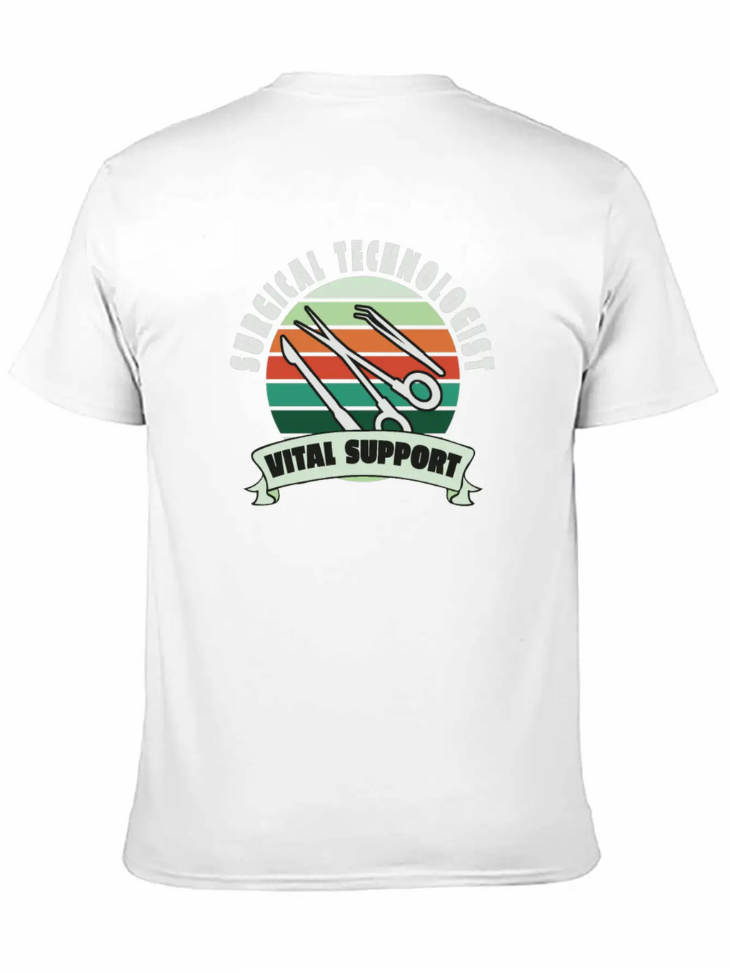 Surgical Technologist Vital Support Breathable Soft Cotton T-Shirt – Timeless Casual Look