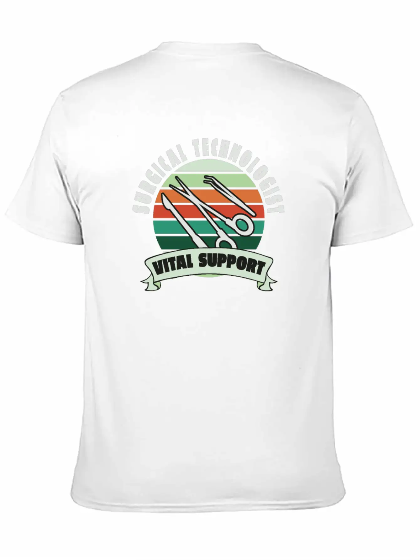 Surgical Technologist Vital Support Breathable Soft Cotton T-Shirt – Timeless Casual Look
