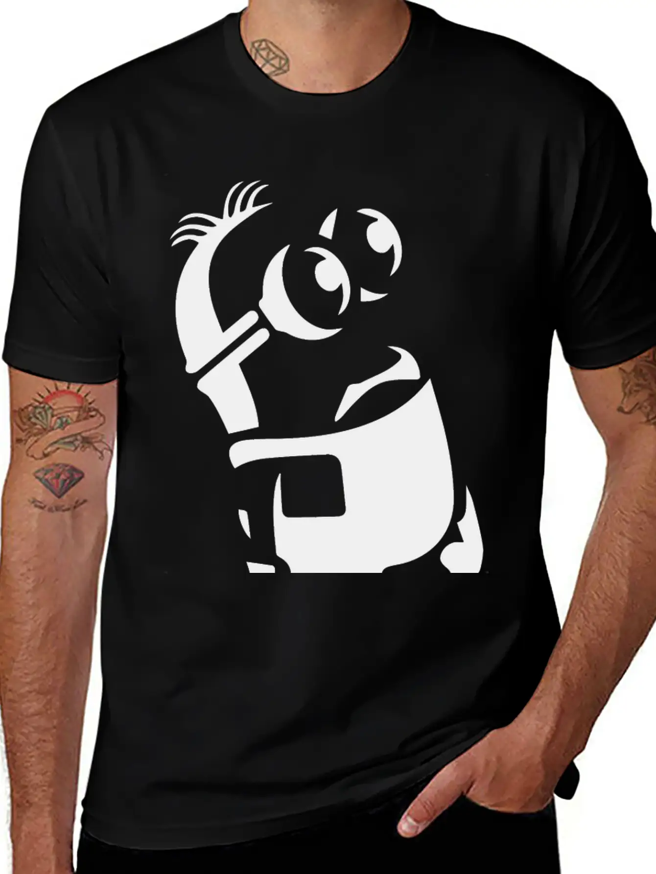 Surprised Essential Cotton Tee For Daily Outfits – Unisex Style