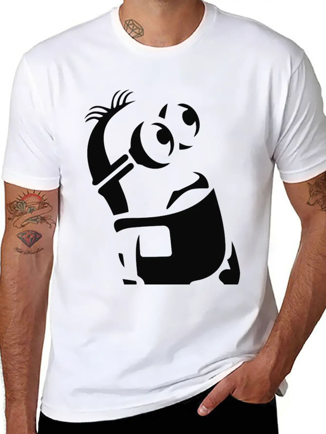 Surprised Essential Cotton Tee For Daily Outfits – Unisex Style